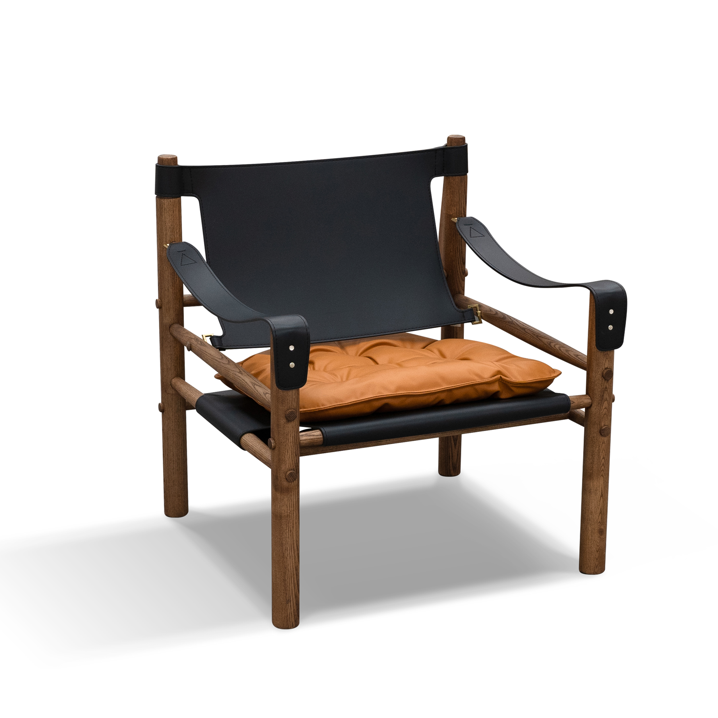 Dark Wood Accent Chair DMDY916