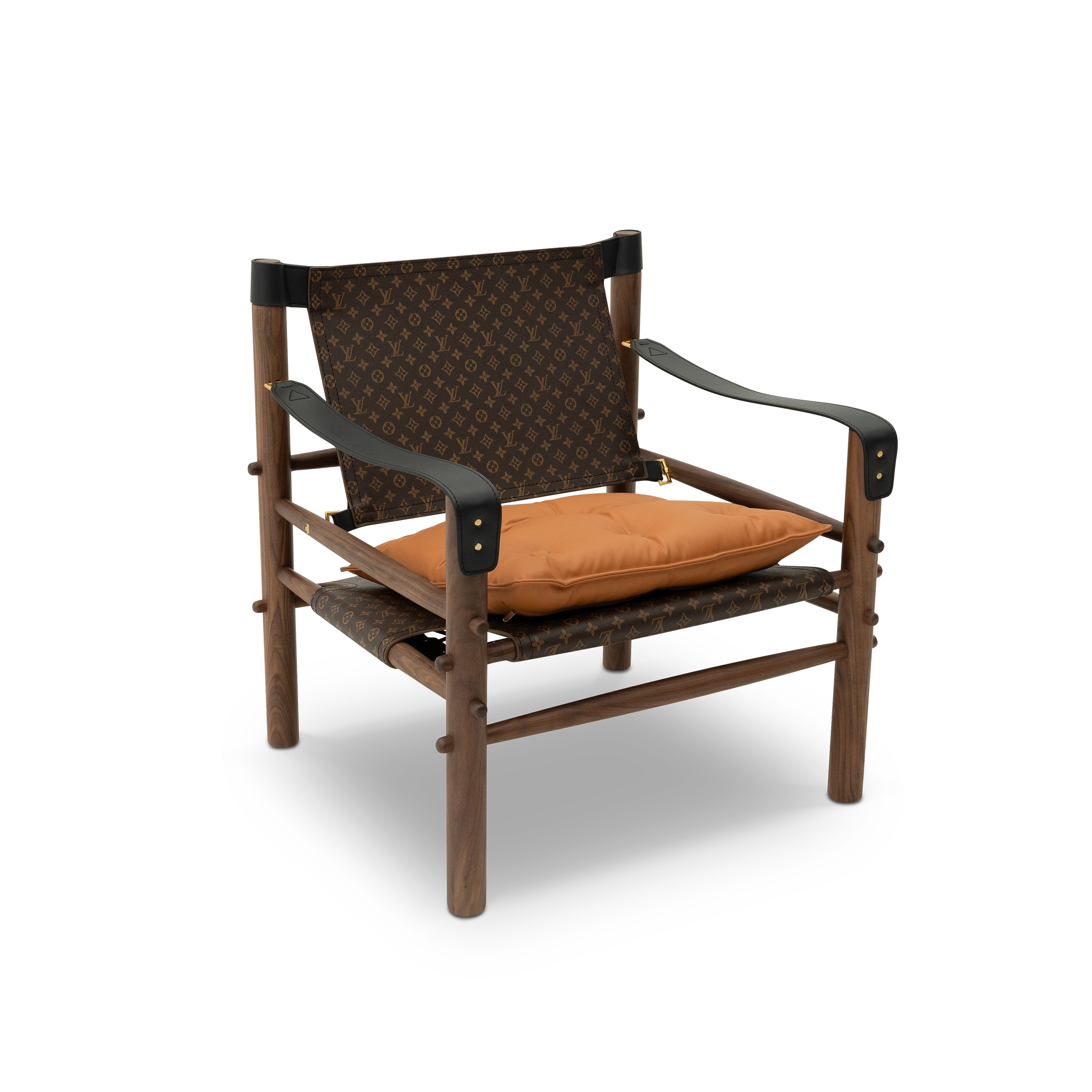 Dark Wood Accent Chair DMDY916B
