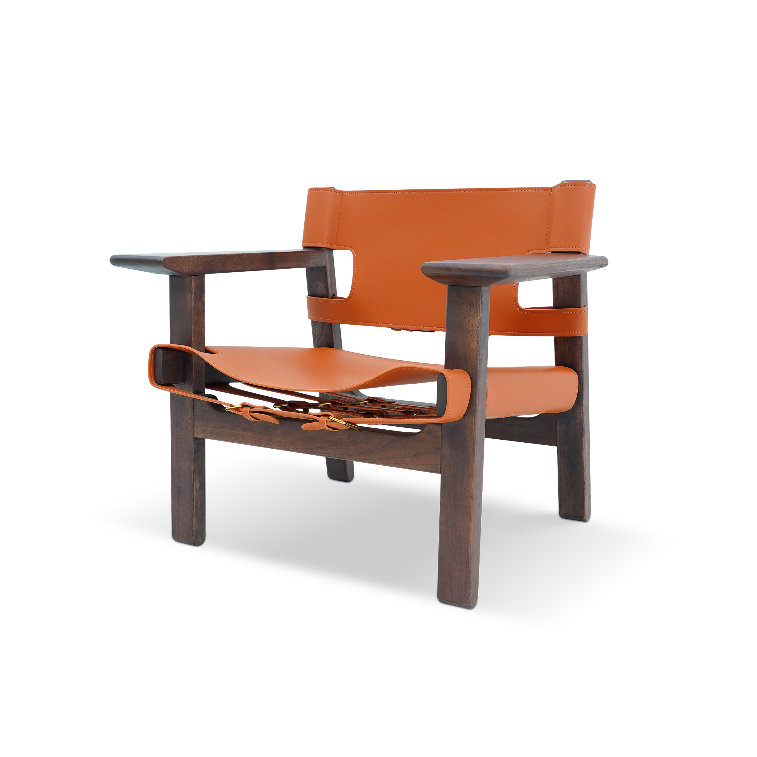 Dark Wood Accent Chair DMDY919