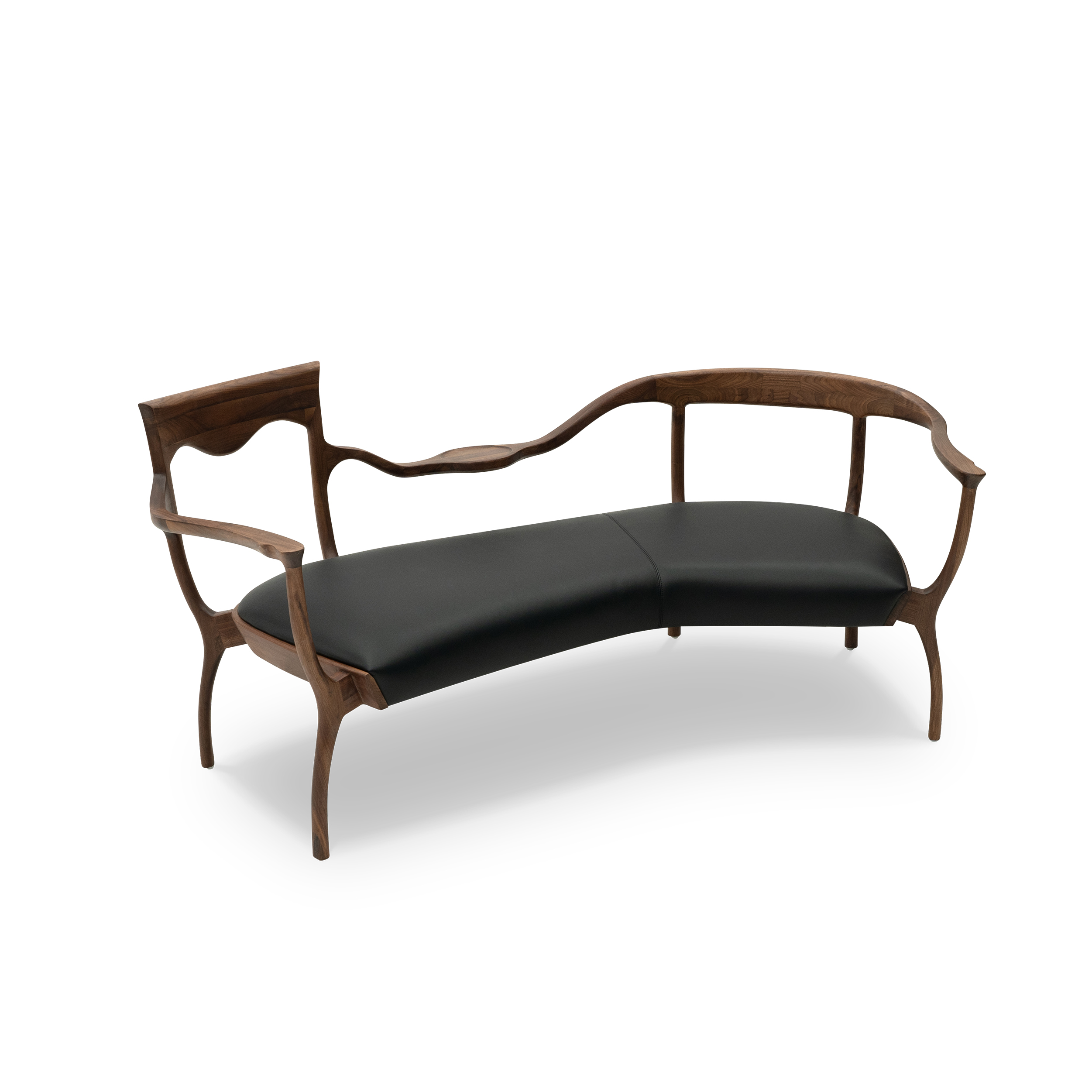 Dark Wood Accent Chair DMDY920