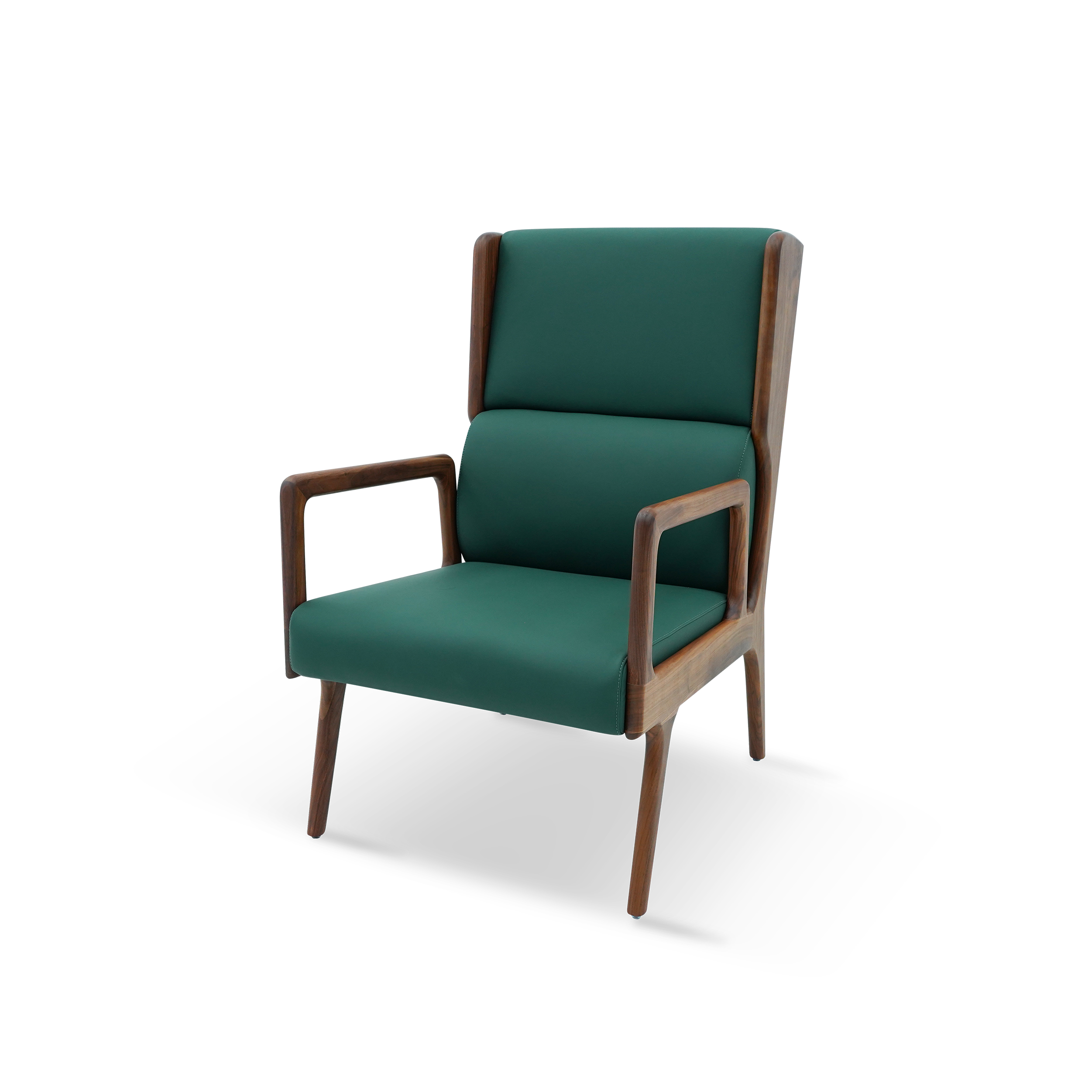 Dark Wood Accent Chair DMDY925