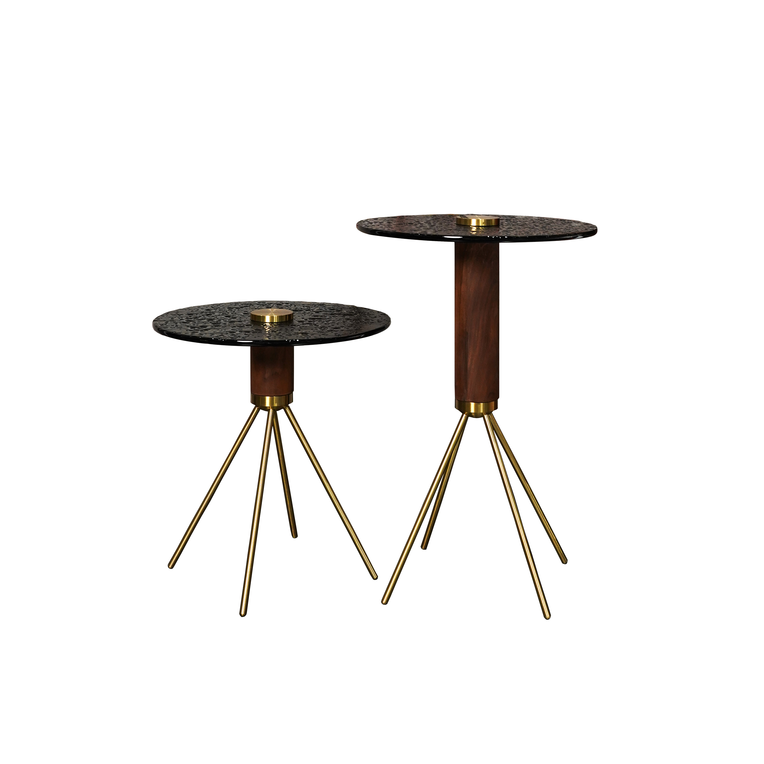 Dark Wood Coffee Table & TV Unit DMBJ902
