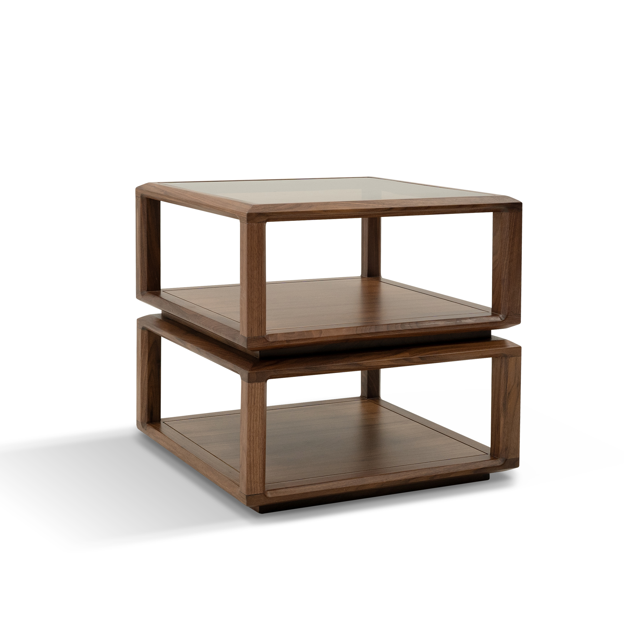 Dark Wood Coffee Table & TV Unit DMBJ960