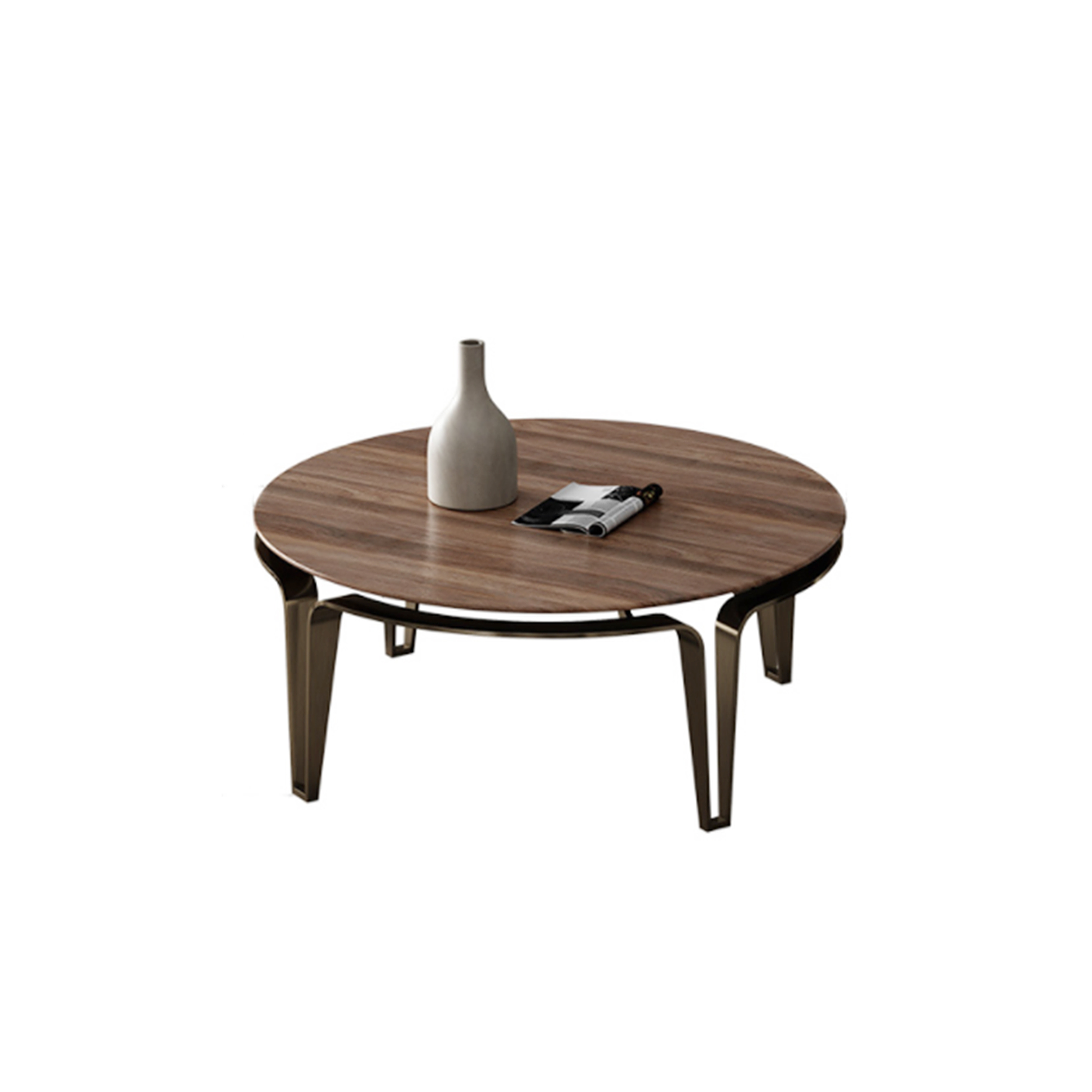 Dark Wood Coffee Table & TV Unit DMCJ912