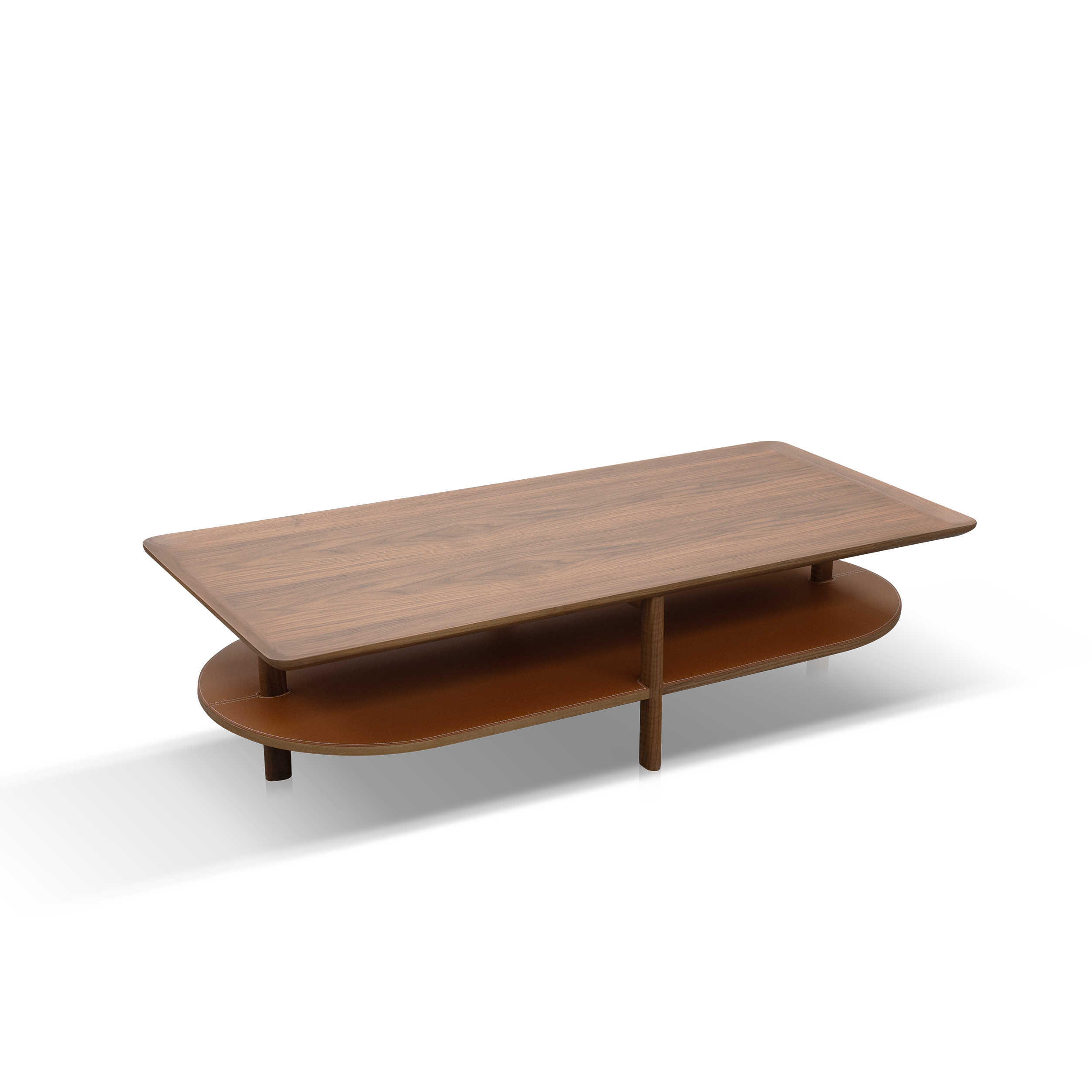 Dark Wood Coffee Table & TV Unit DMCJ917
