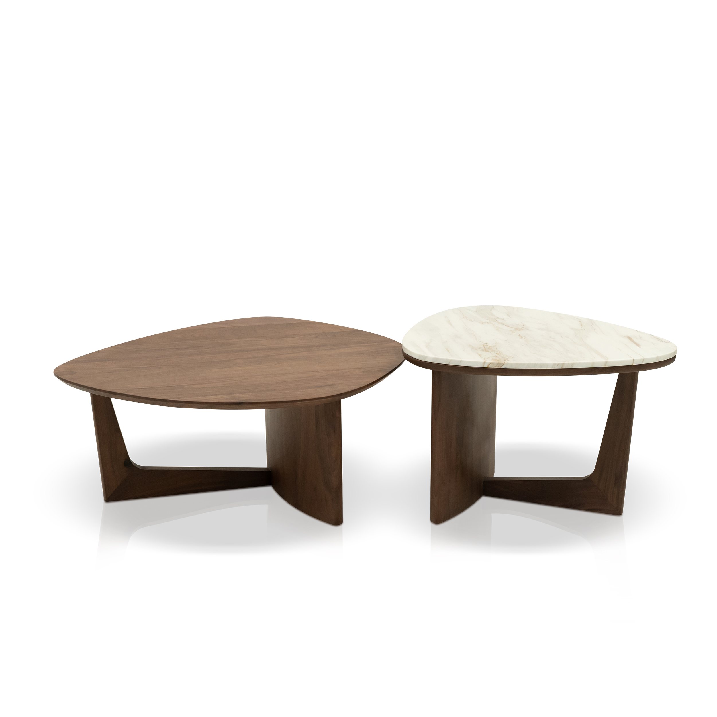 Dark Wood Coffee Table & TV Unit DMCJ967