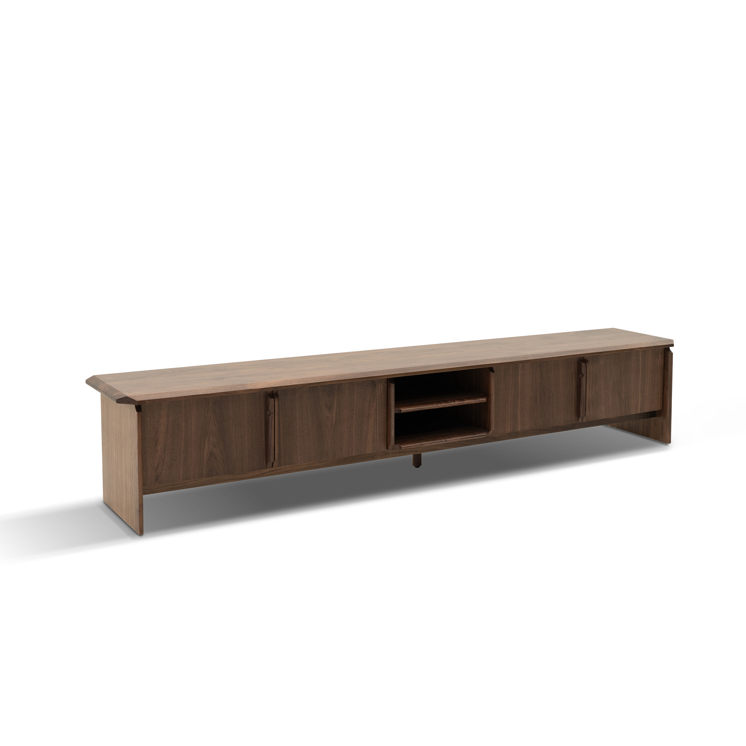 Dark Wood Coffee Table & TV Unit DMDSG901