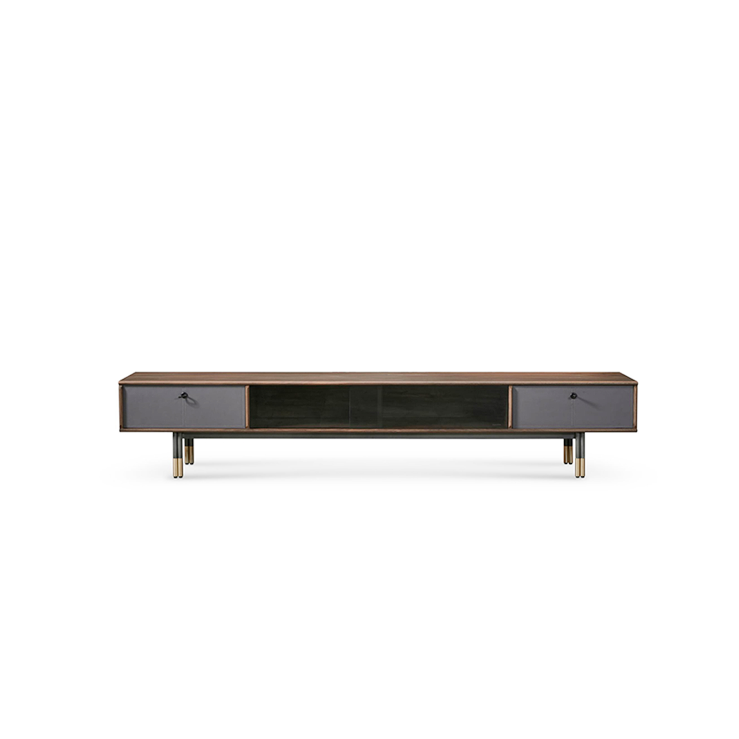 Dark Wood Coffee Table & TV Unit DMDSG902