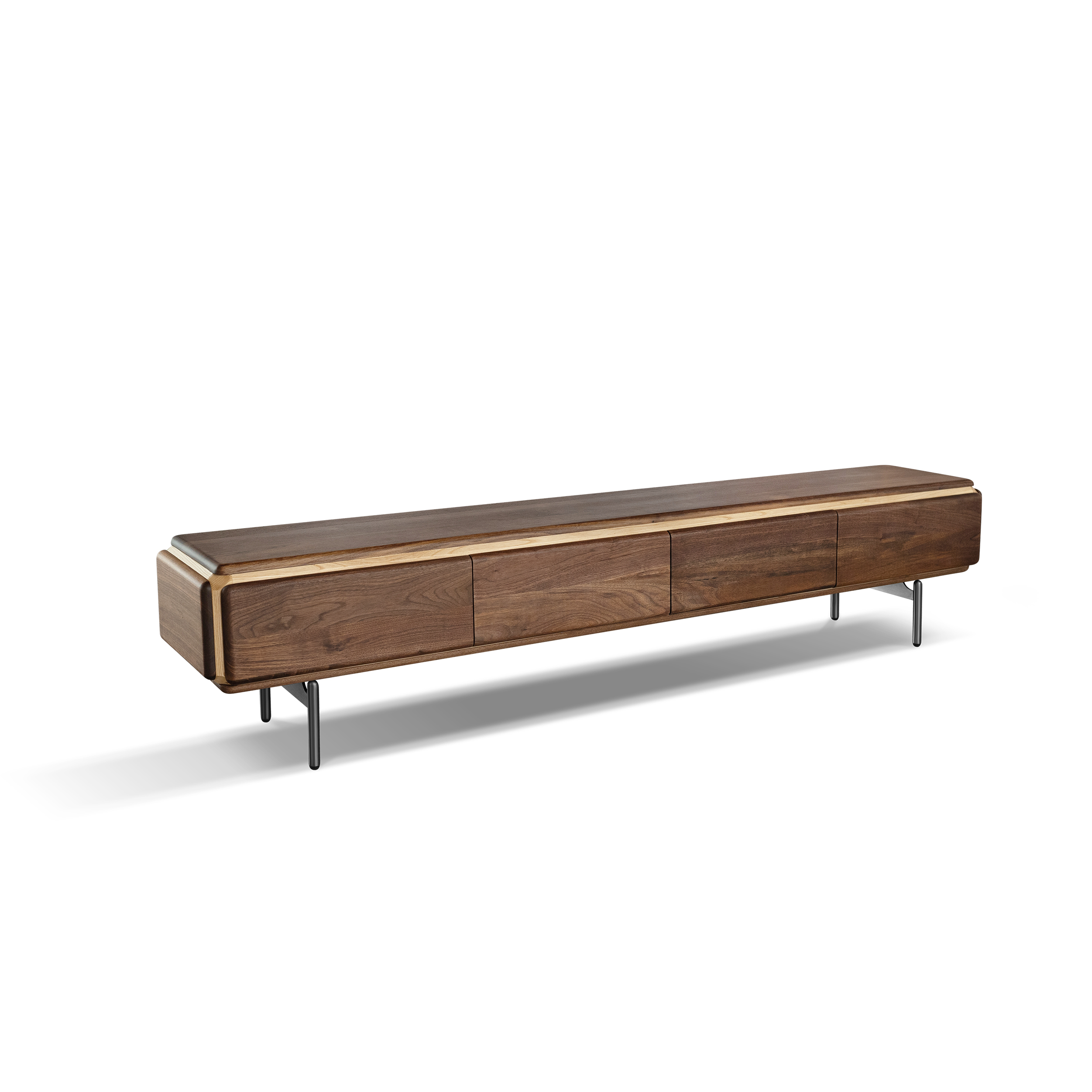 Dark Wood Coffee Table & TV Unit DMDSG906