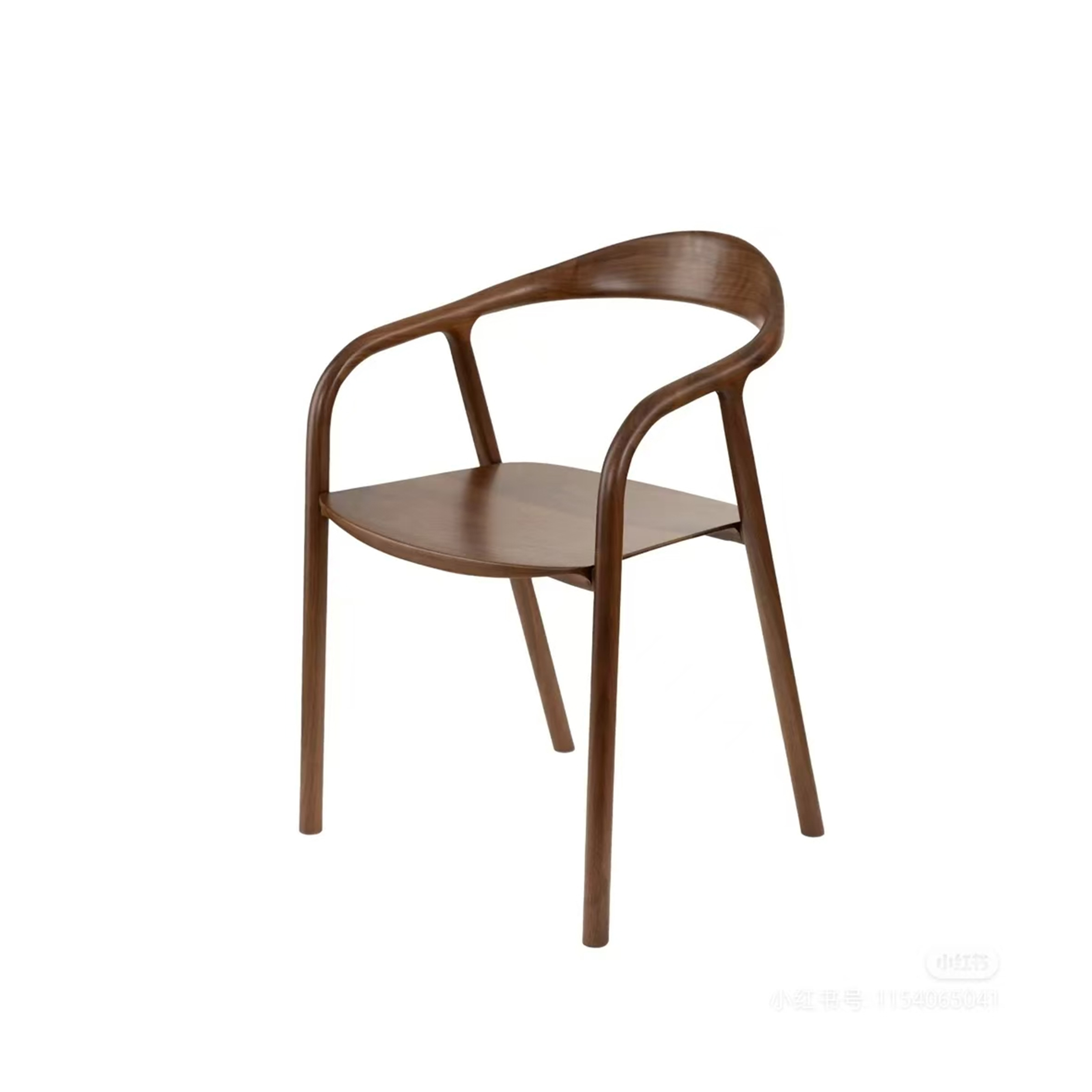 Dark Wood Dining Chair DMCY913B
