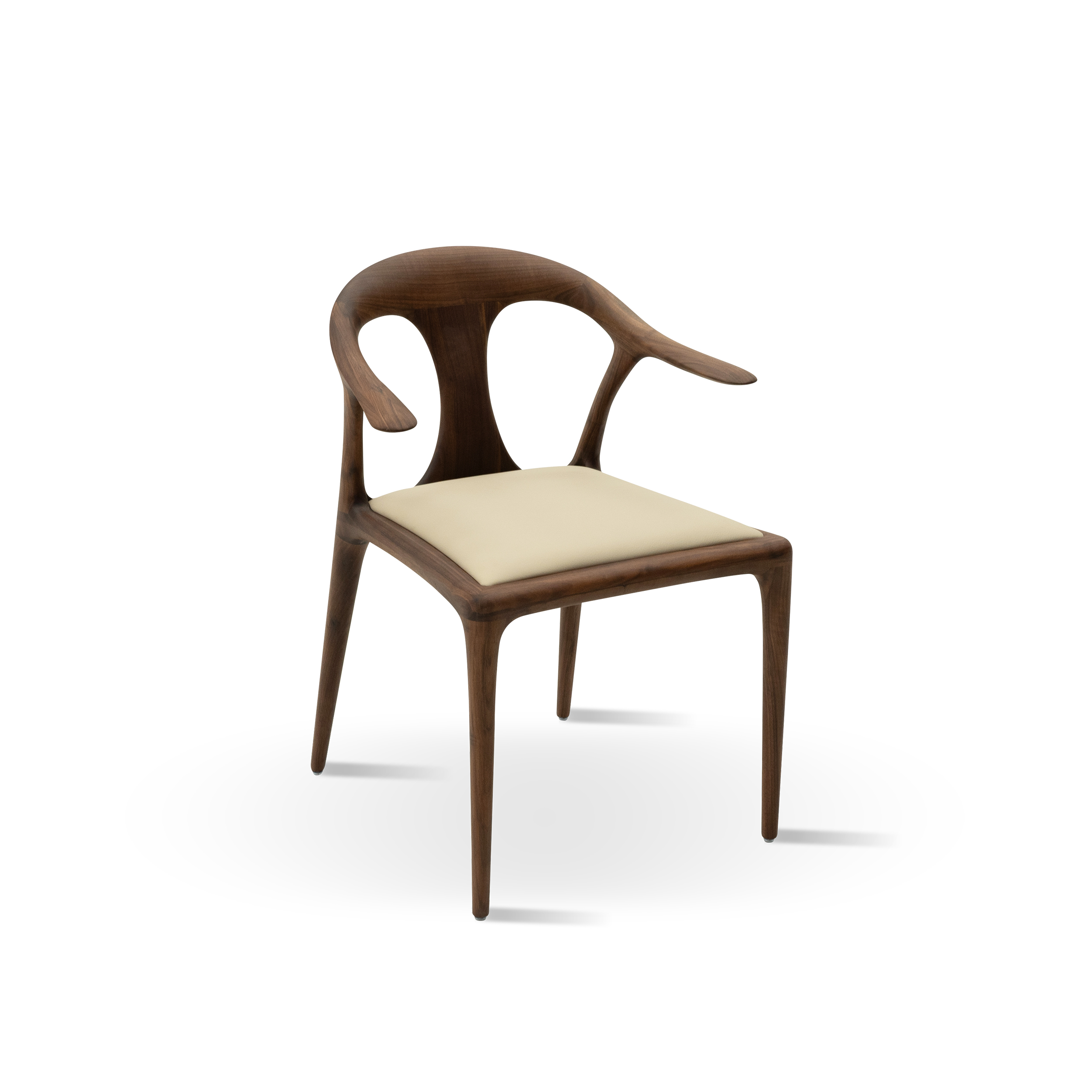 Dark Wood Dining Chair DMCY917