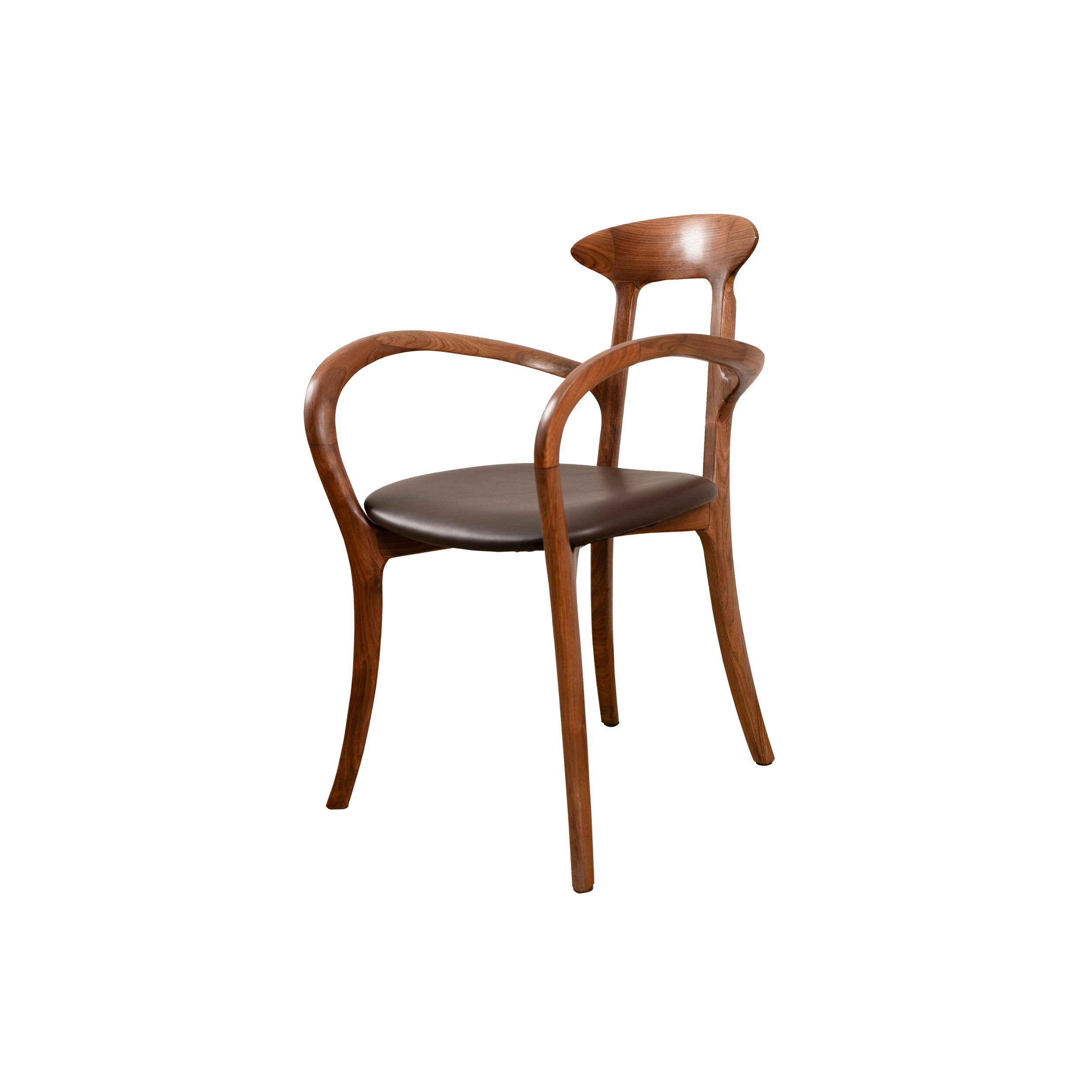 Dark Wood Dining Chair DMCY927