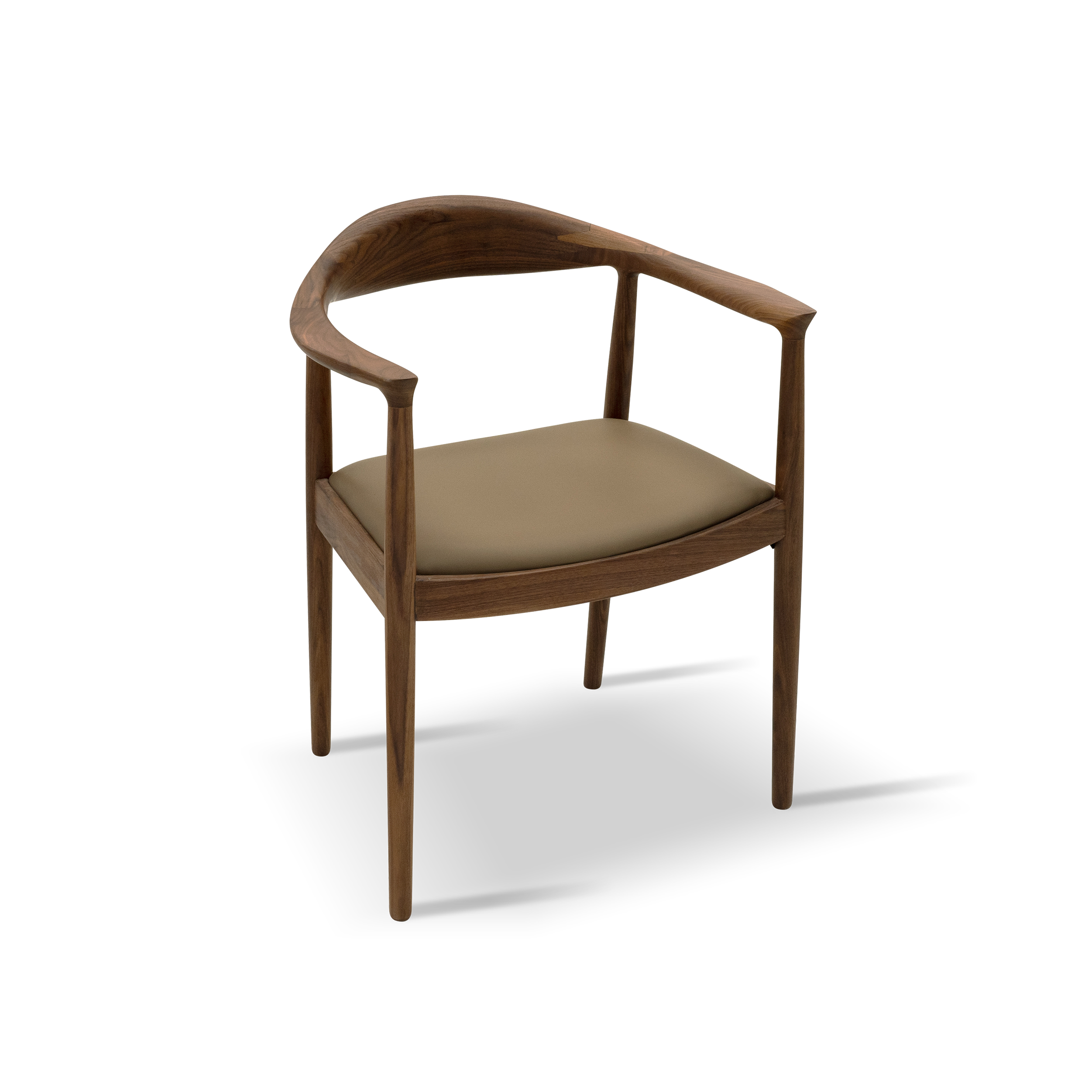 Dark Wood Dining Chair DMCY931