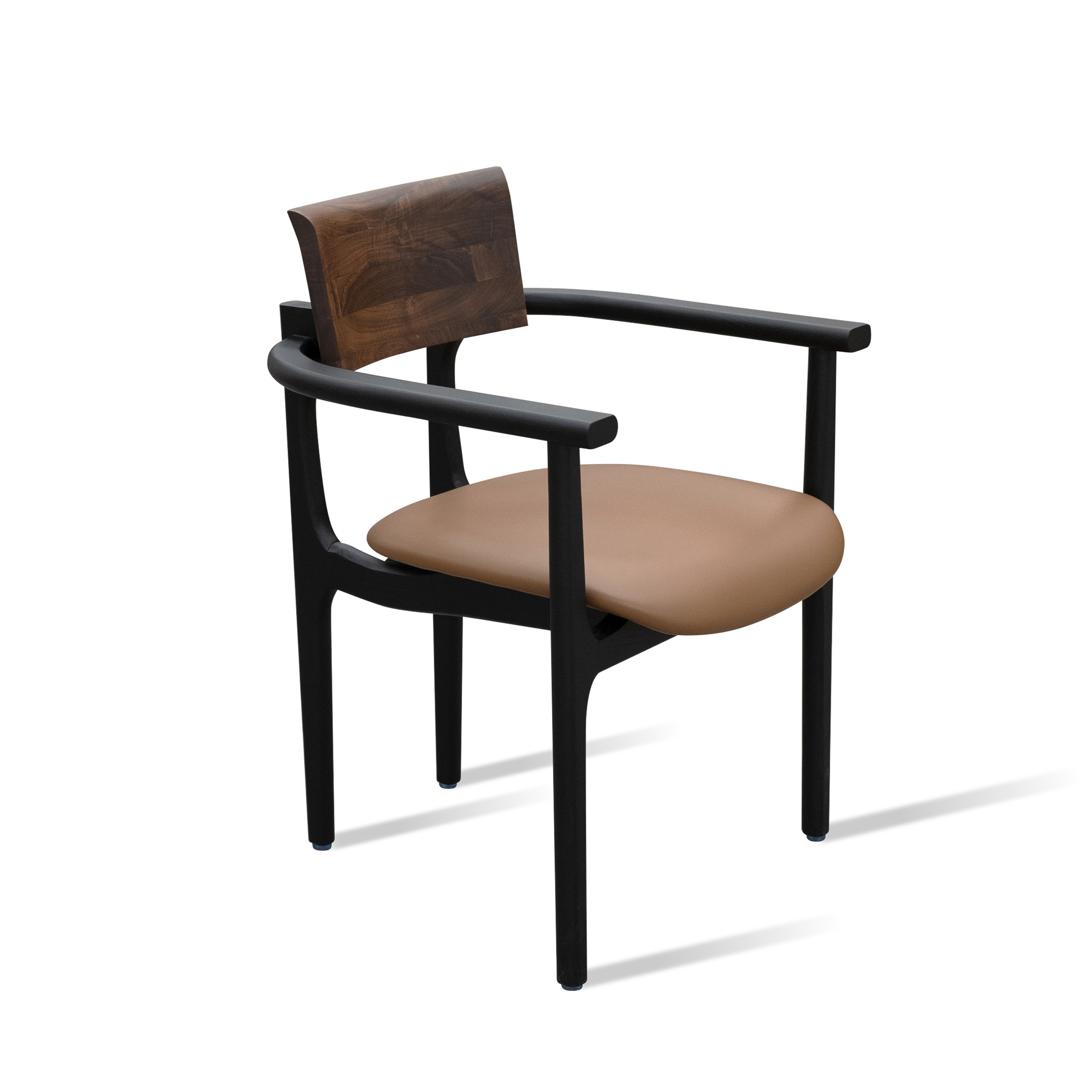 Dark Wood Dining Chair DMCY957
