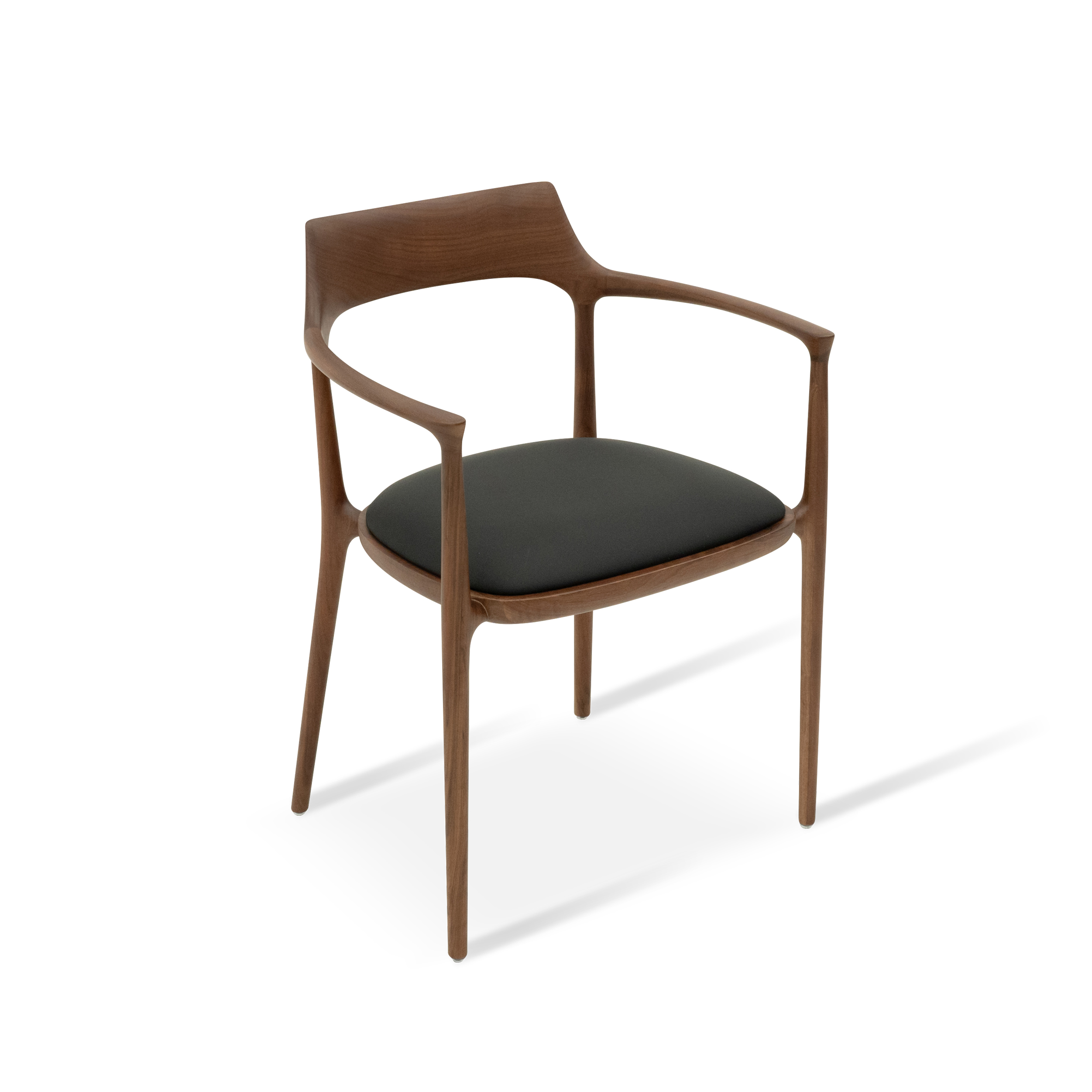 Dark Wood Dining Chair DMCY977