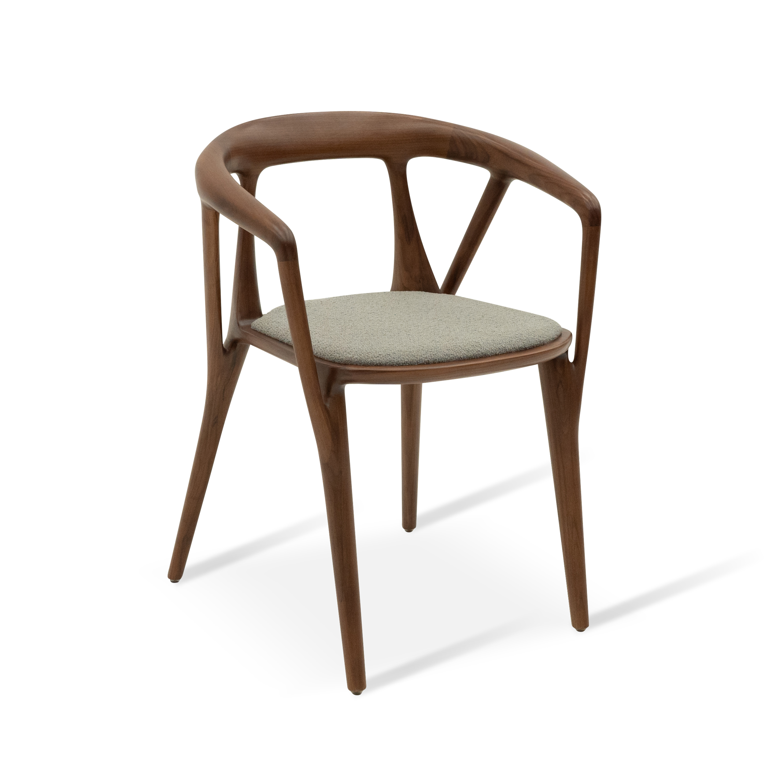 Dark Wood Dining Chair DMCY978