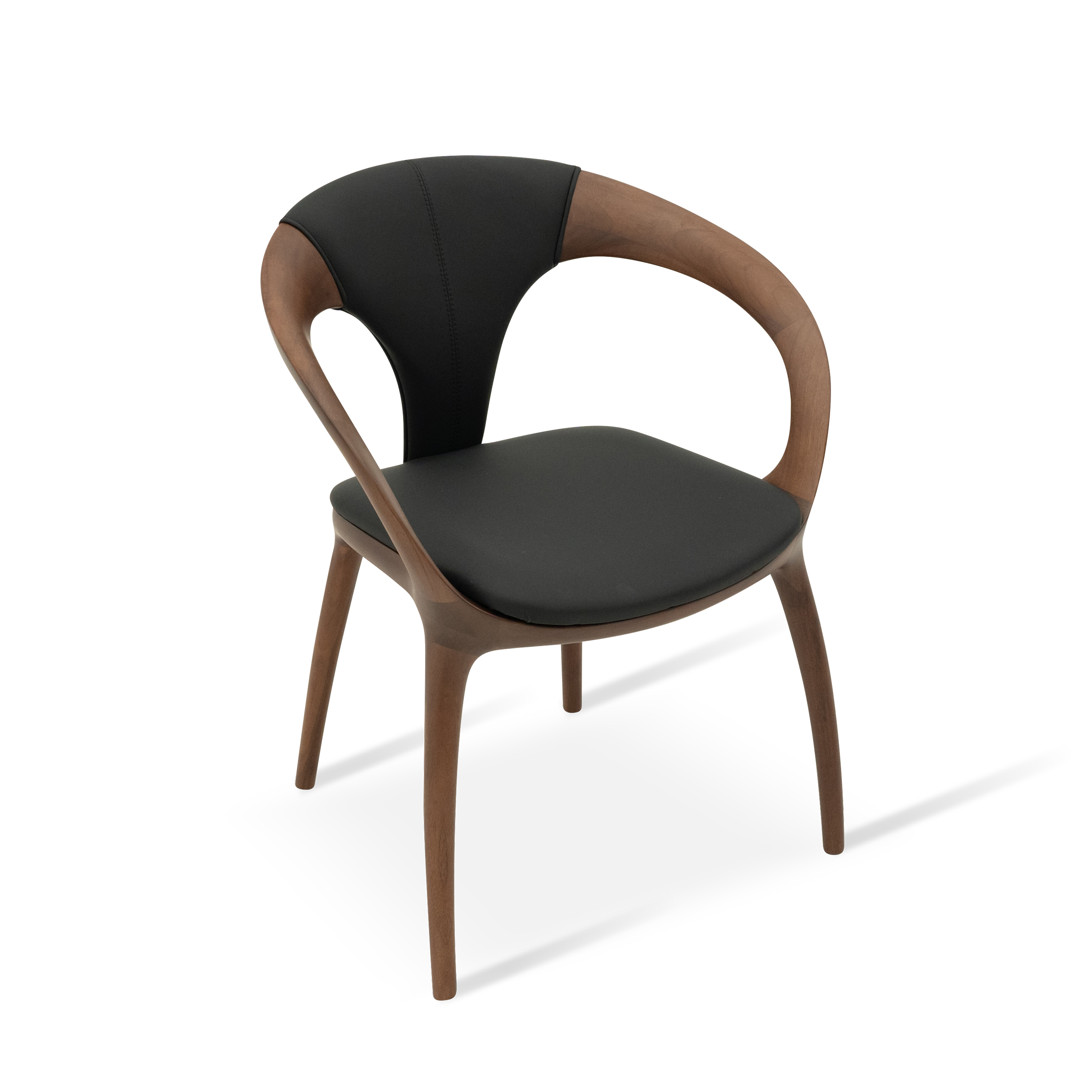 Dark Wood Dining Chair DMCY981