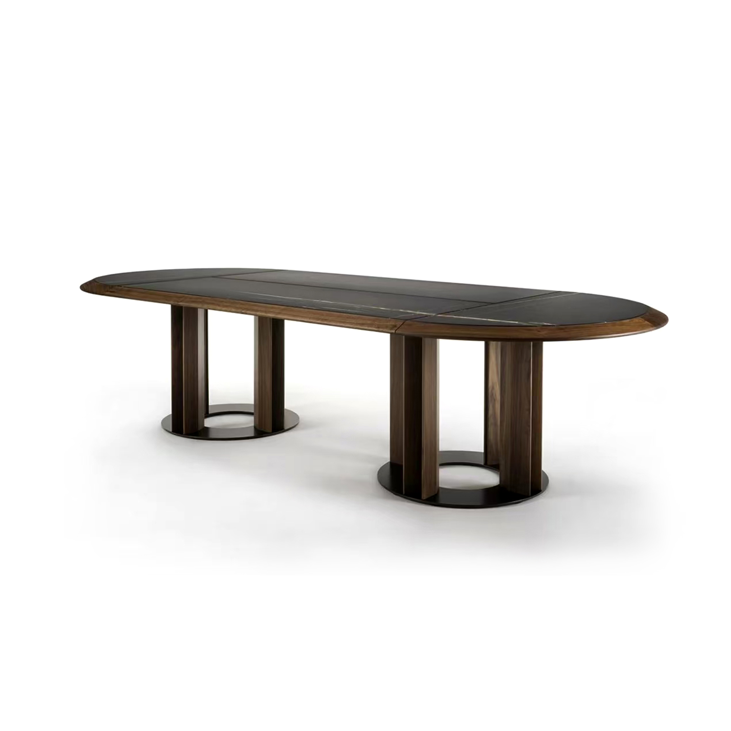 Dark Wood Dining Table DMCT901