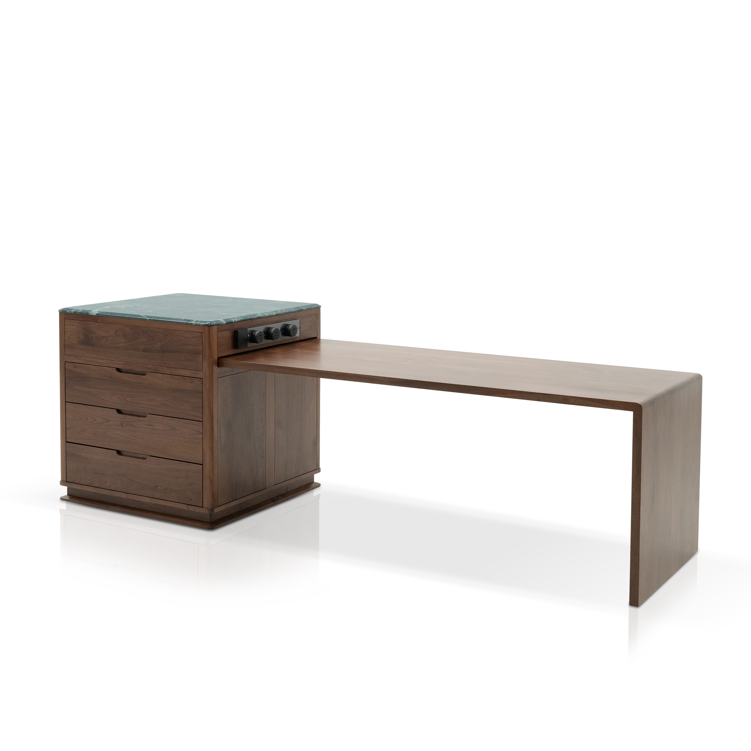 Dark Wood Dining Table DMCT950