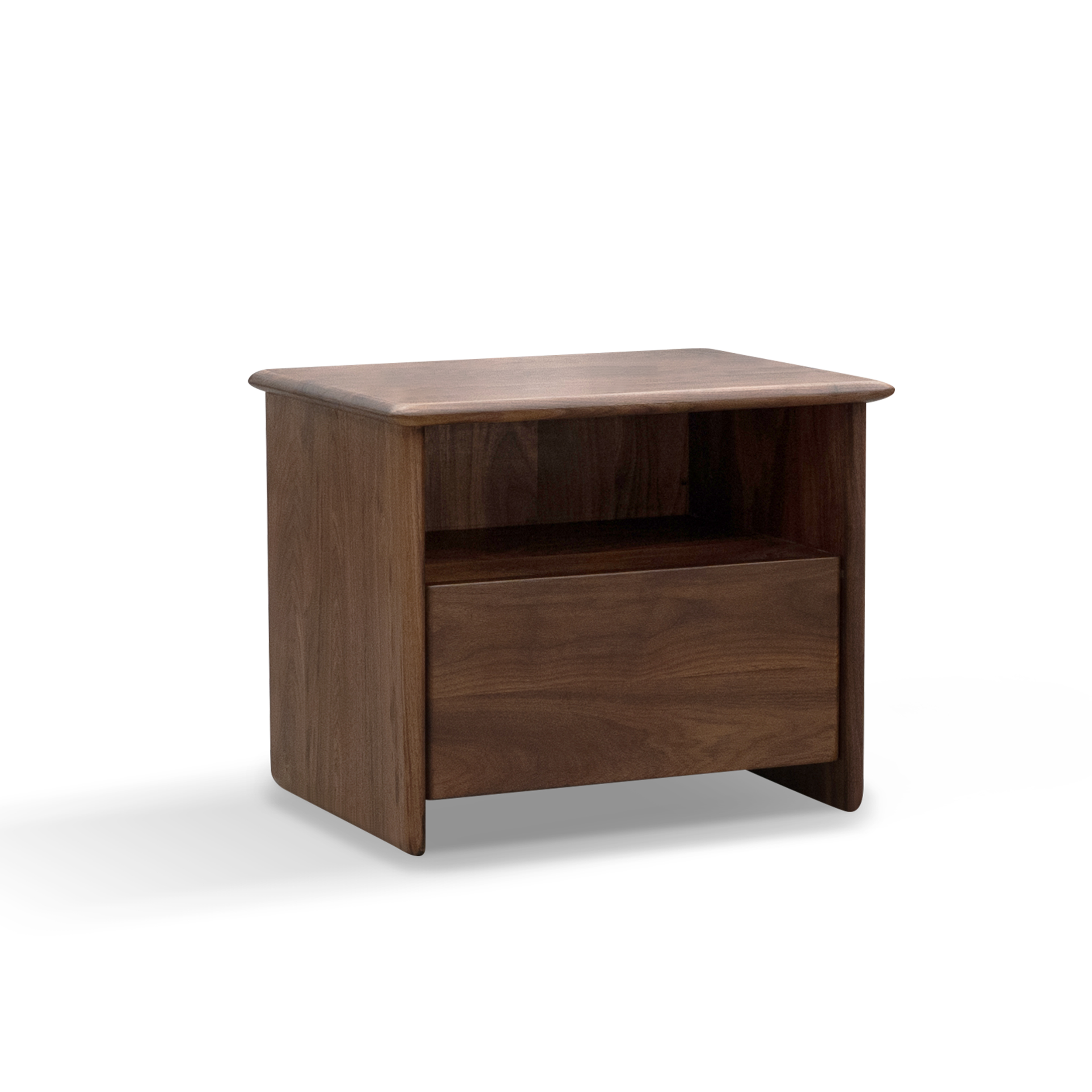 Dark Wood Nightstand & Vanity Unit DMCTG906