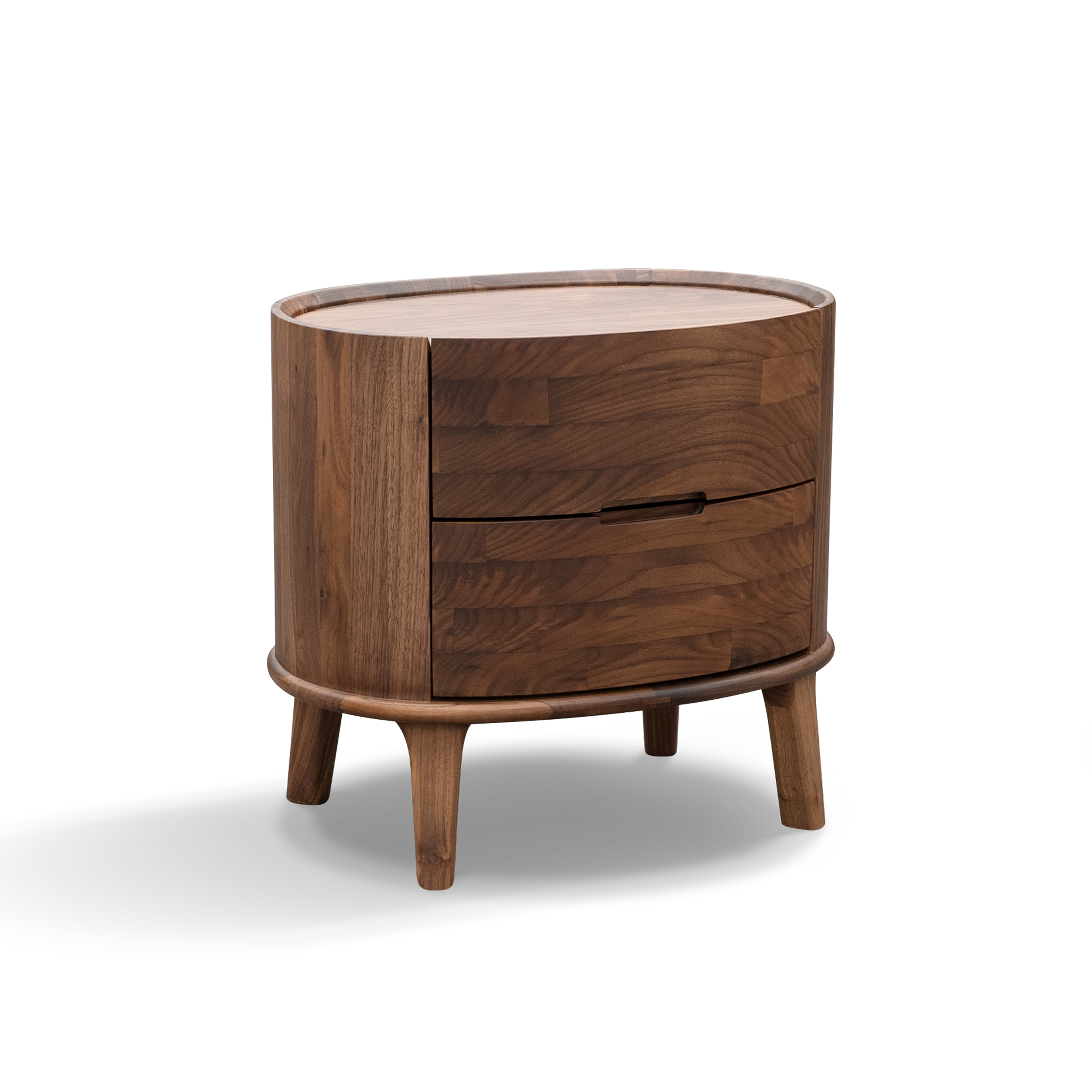 Dark Wood Nightstand & Vanity Unit DMCTG909