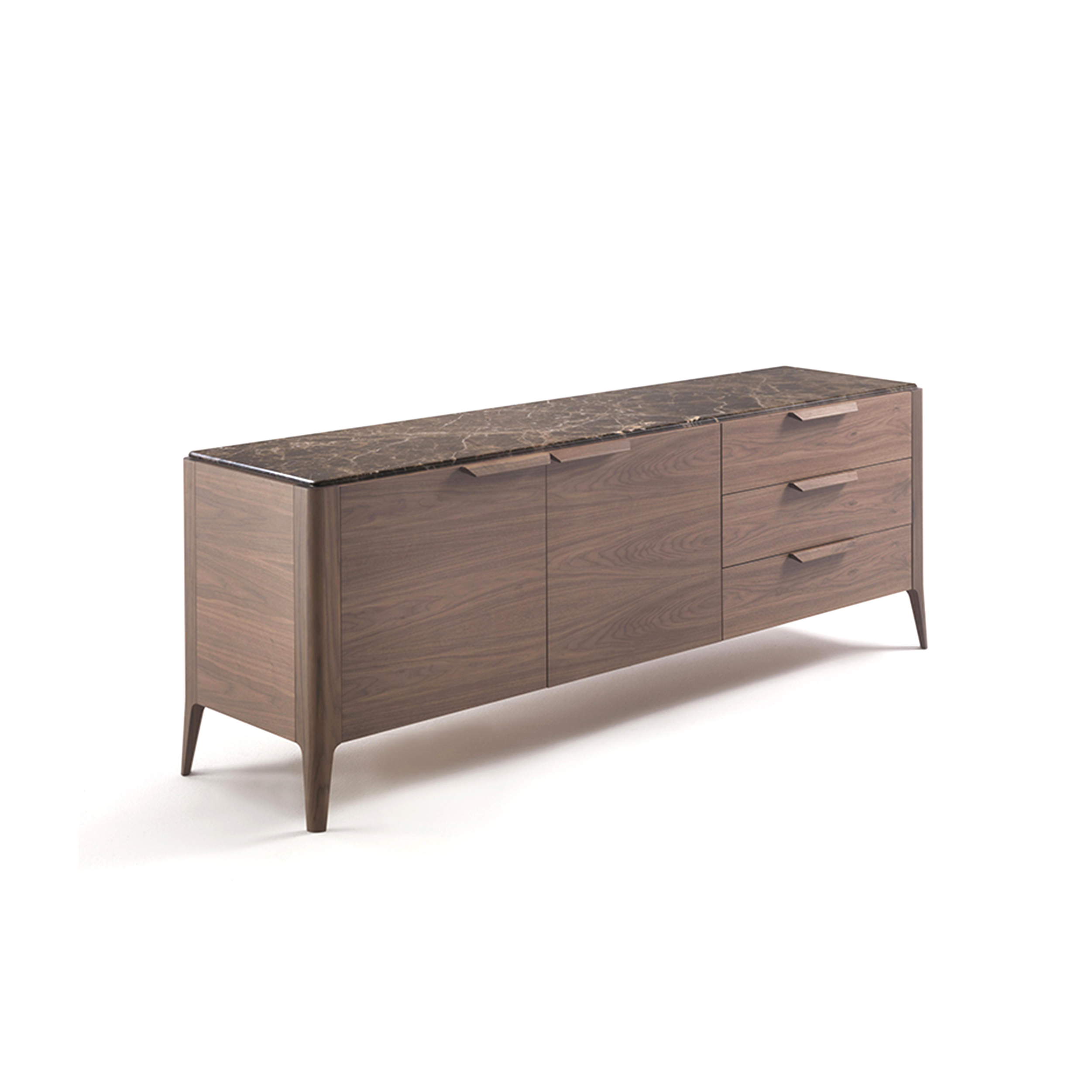 Dark Wood Sideboard & Wine Cabinet DMBG901