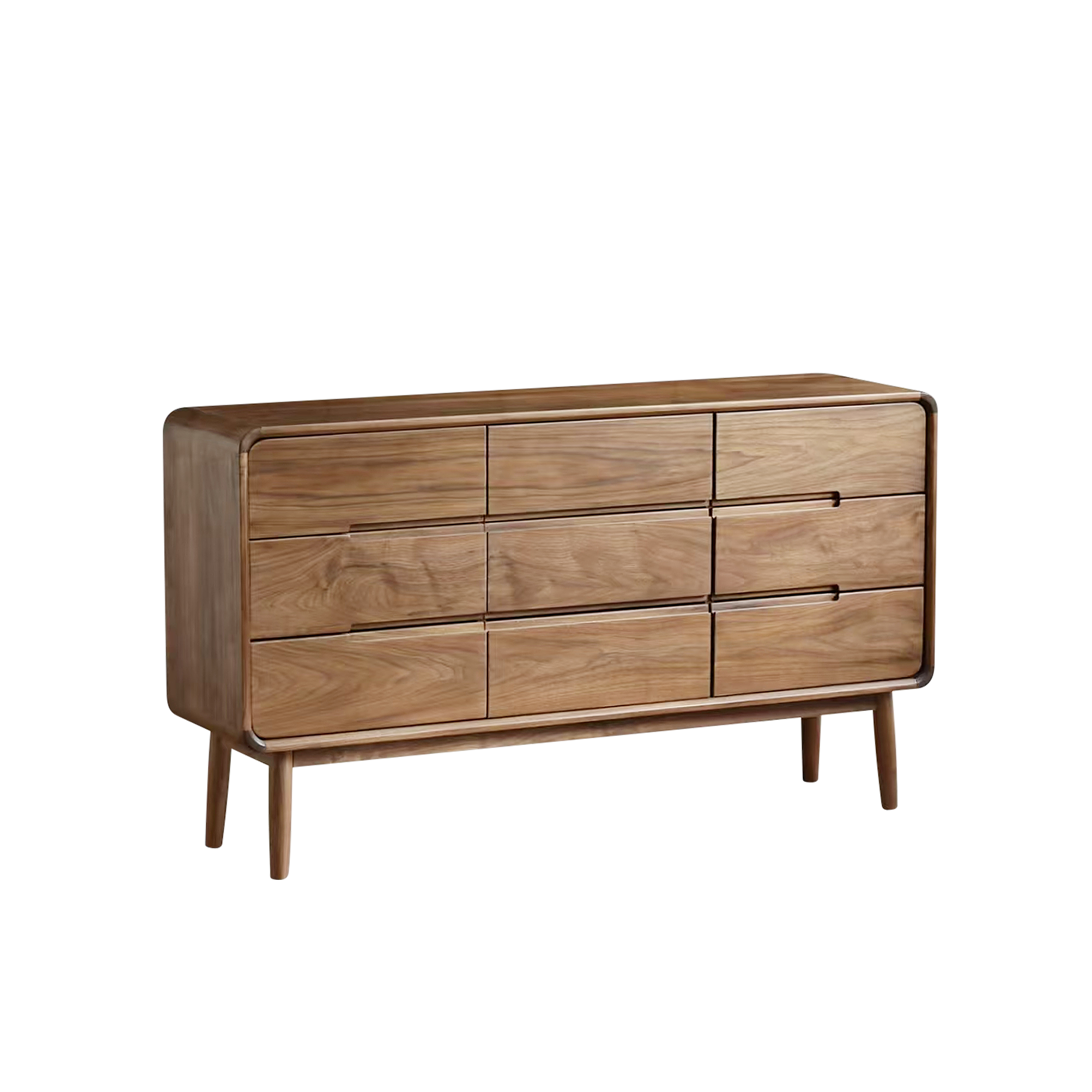 Dark Wood Sideboard & Wine Cabinet DMBG908