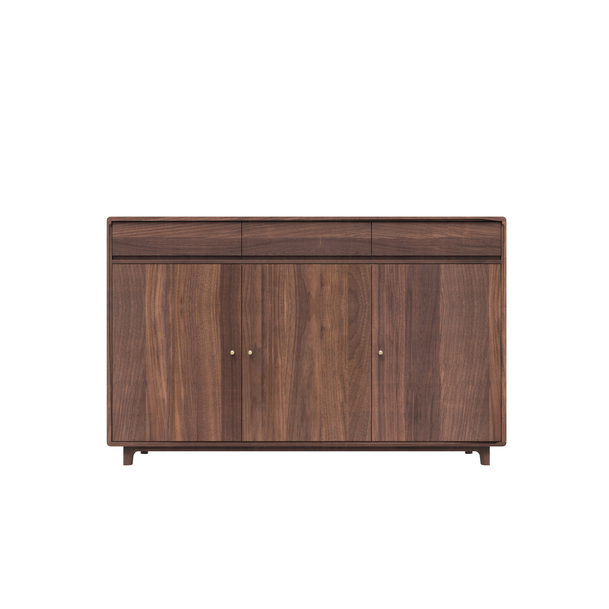 Dark Wood Sideboard & Wine Cabinet DMBG928-1