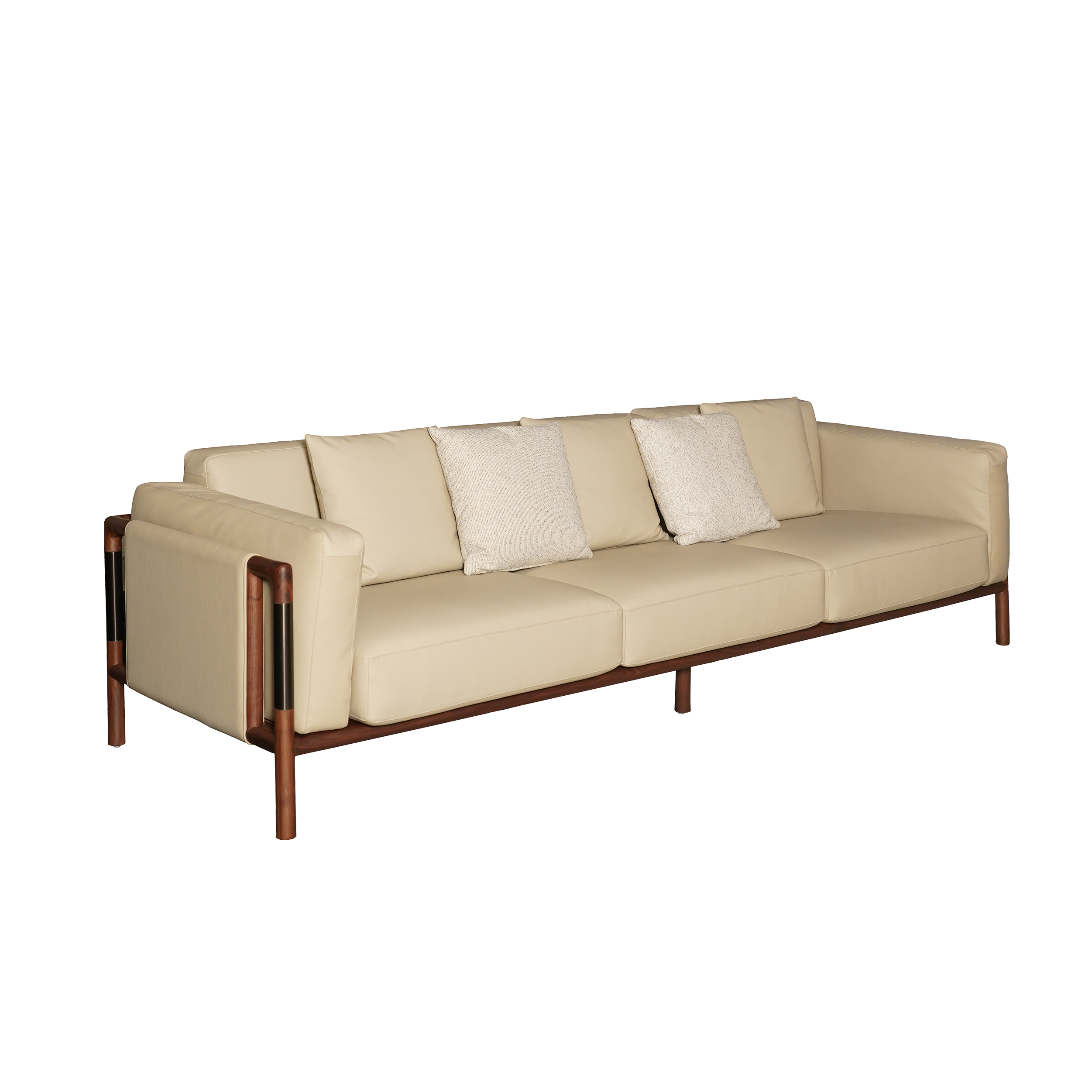 Dark Wood Sofa DMK901