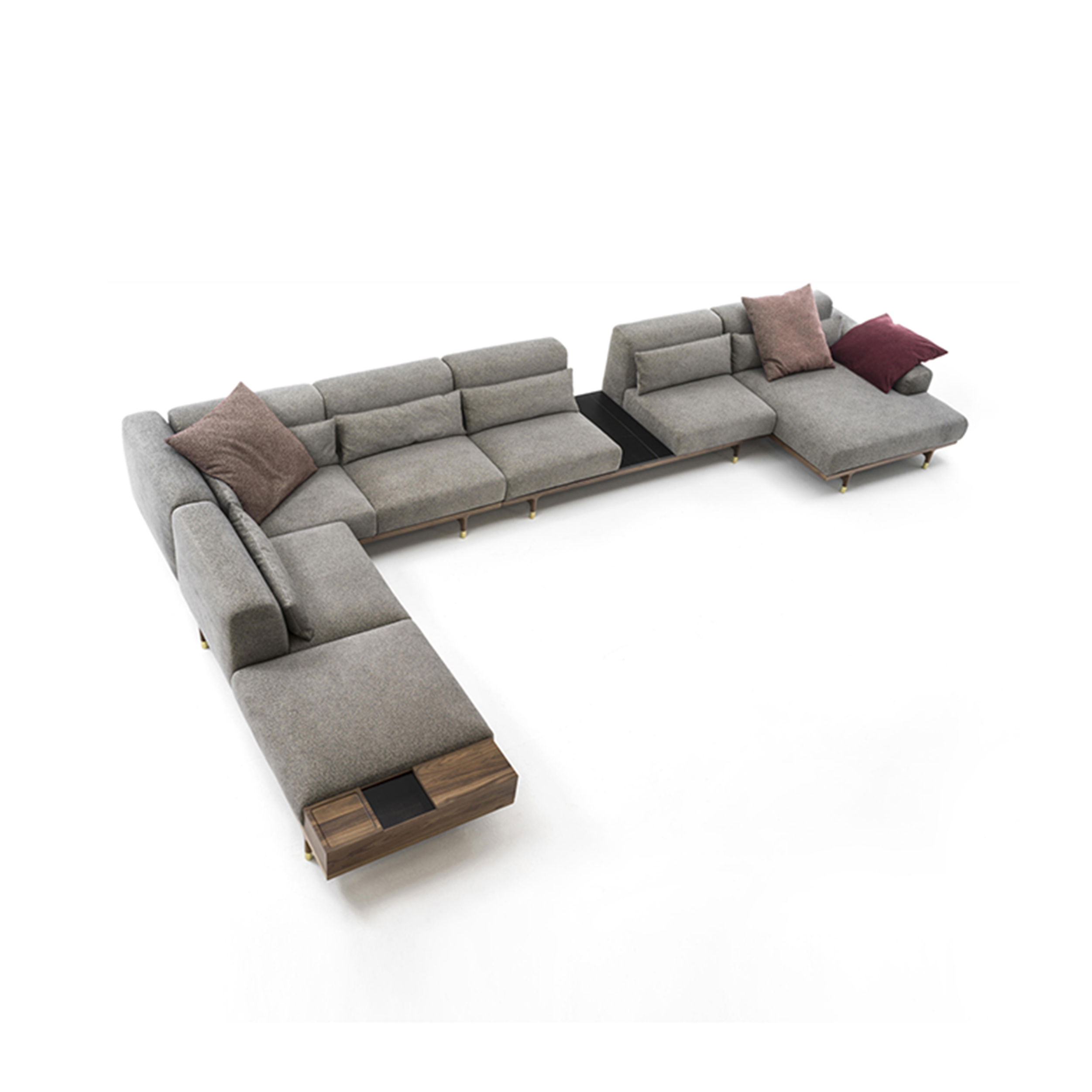 Dark Wood Sofa DMK902