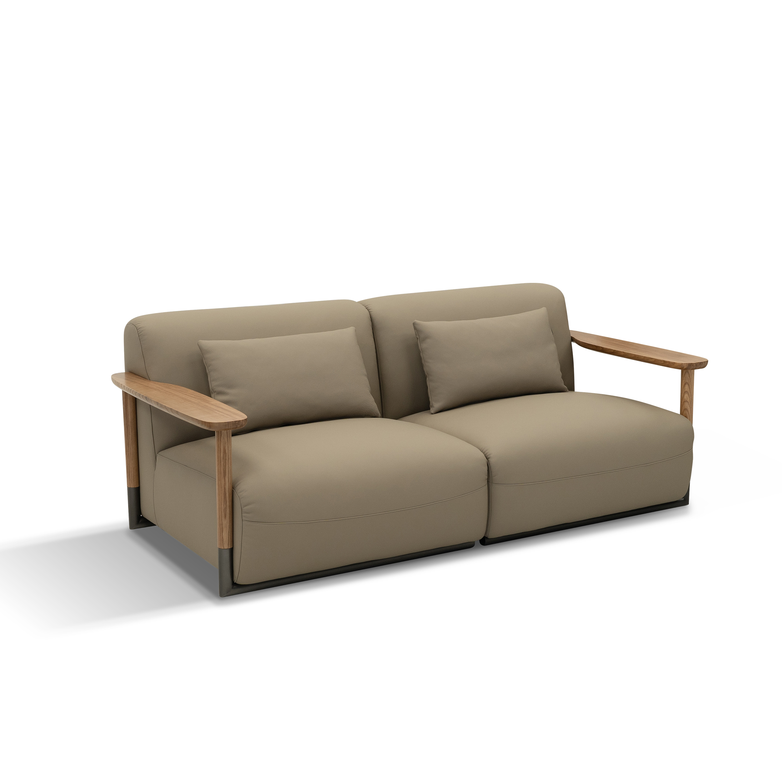 Dark Wood Sofa DMK905