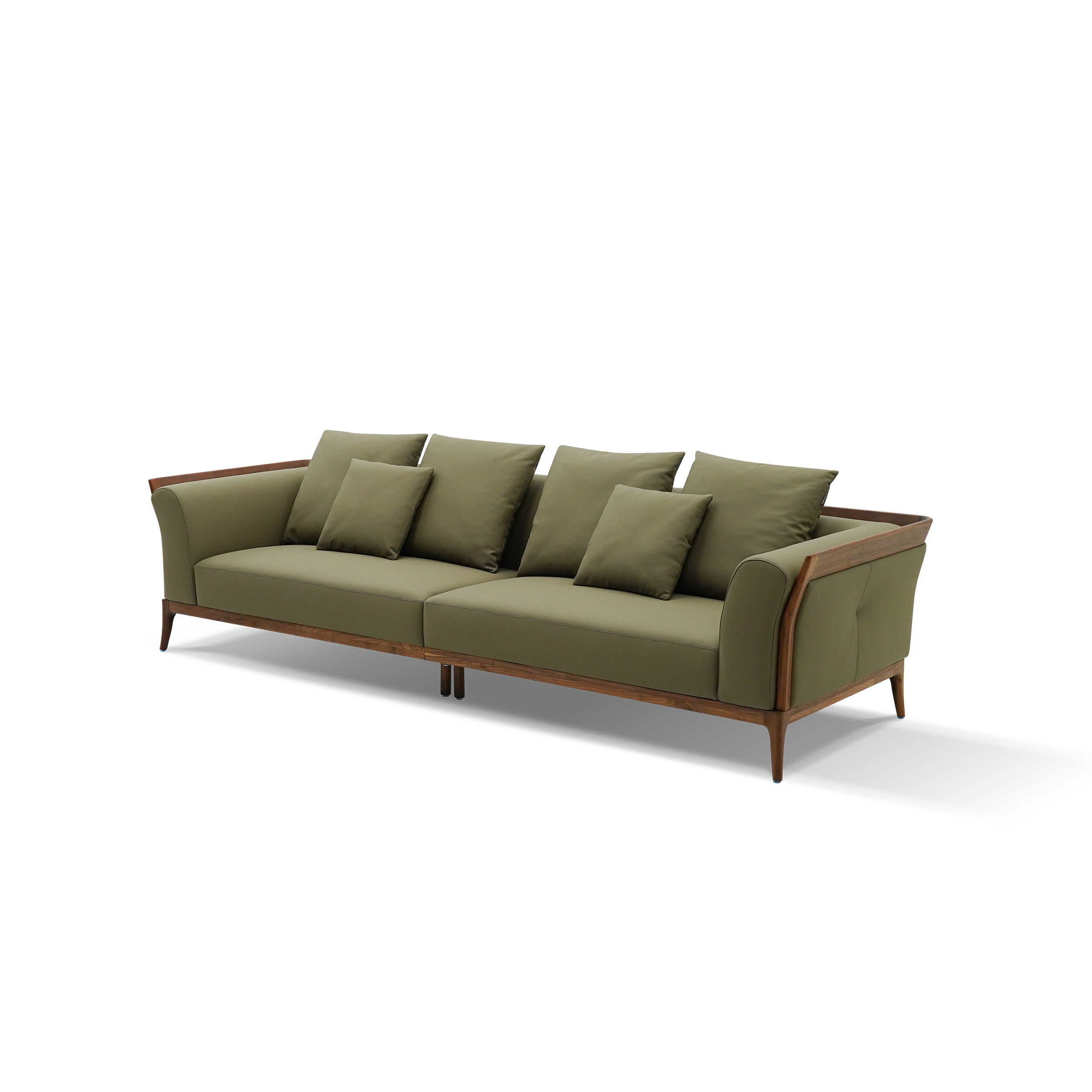 Dark Wood Sofa DMK906