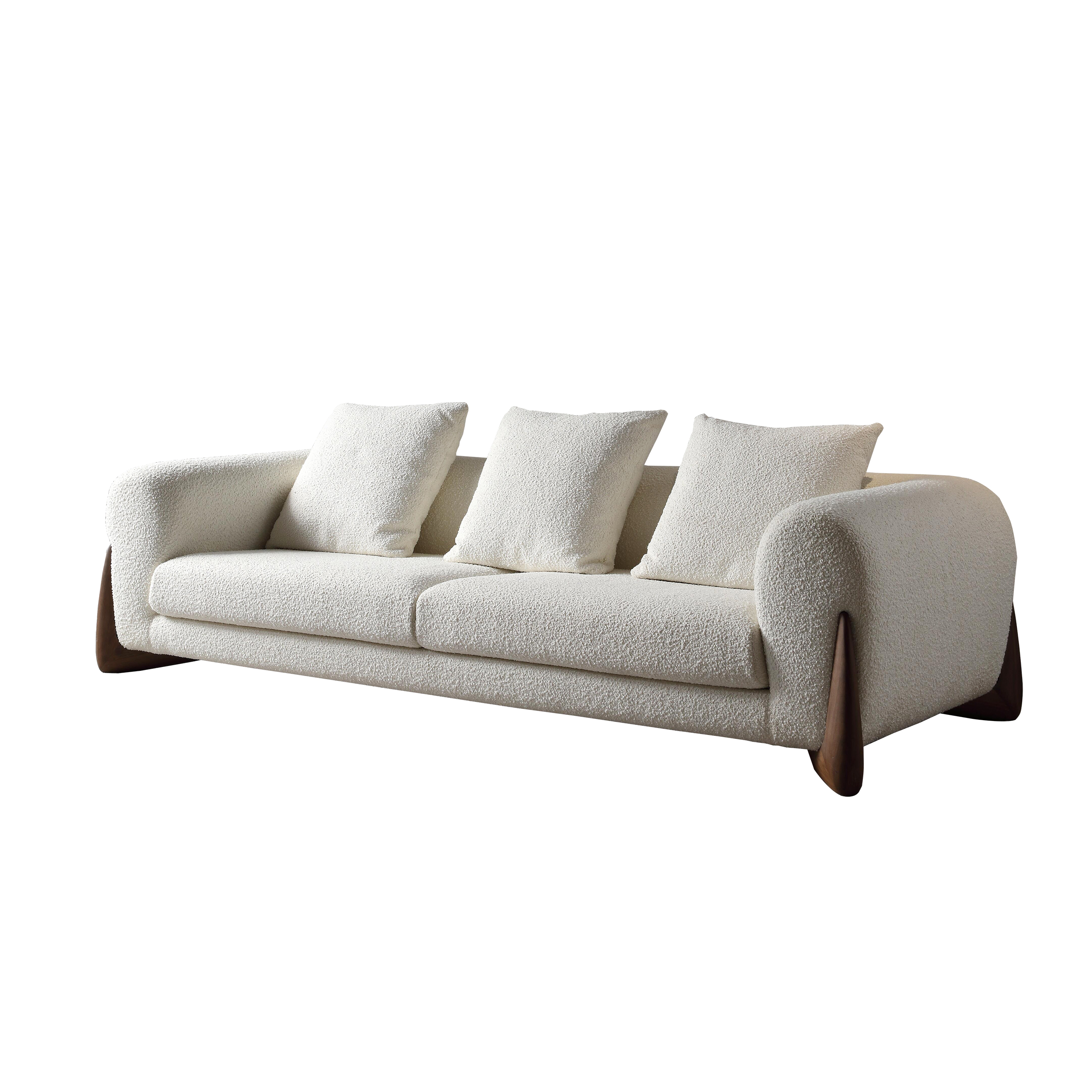 Dark Wood Sofa DMK908