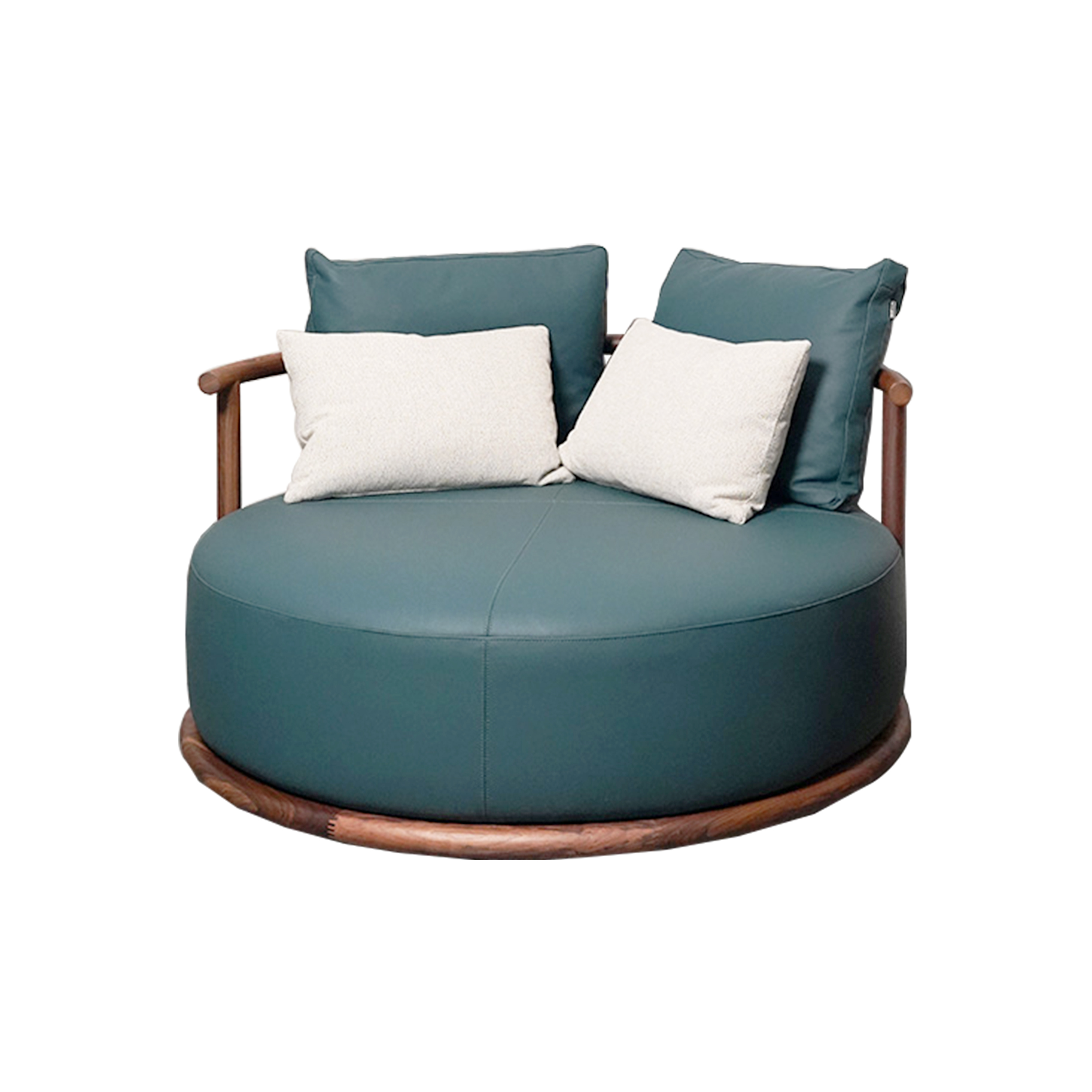 Dark Wood Sofa DMK918