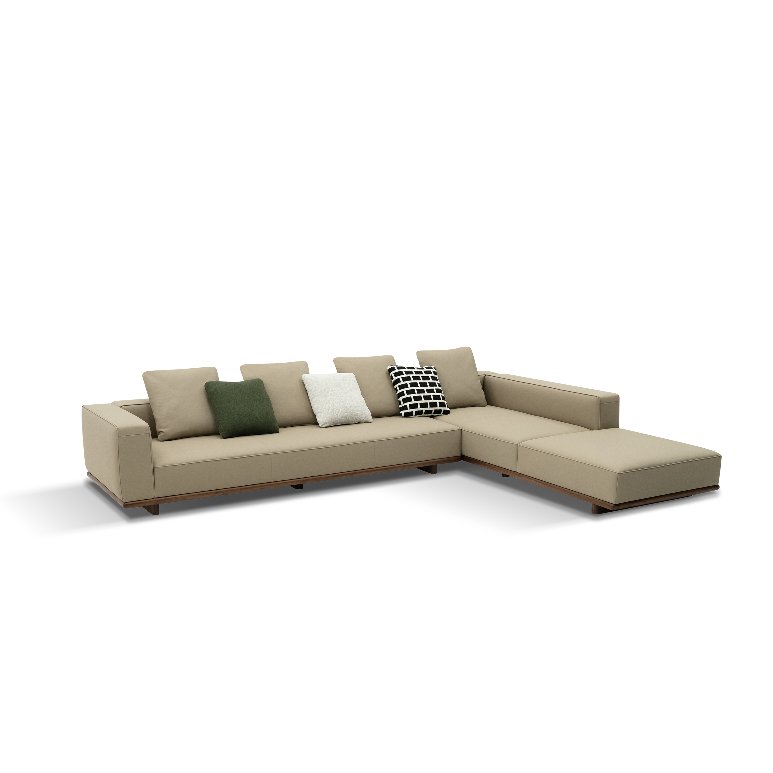 Dark Wood Sofa DMK919