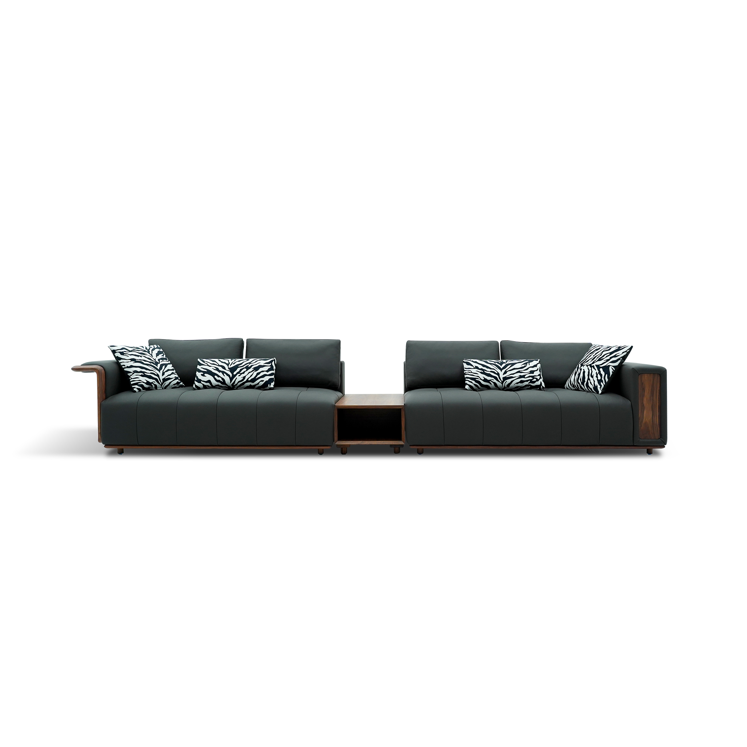 Dark Wood Sofa DMK921