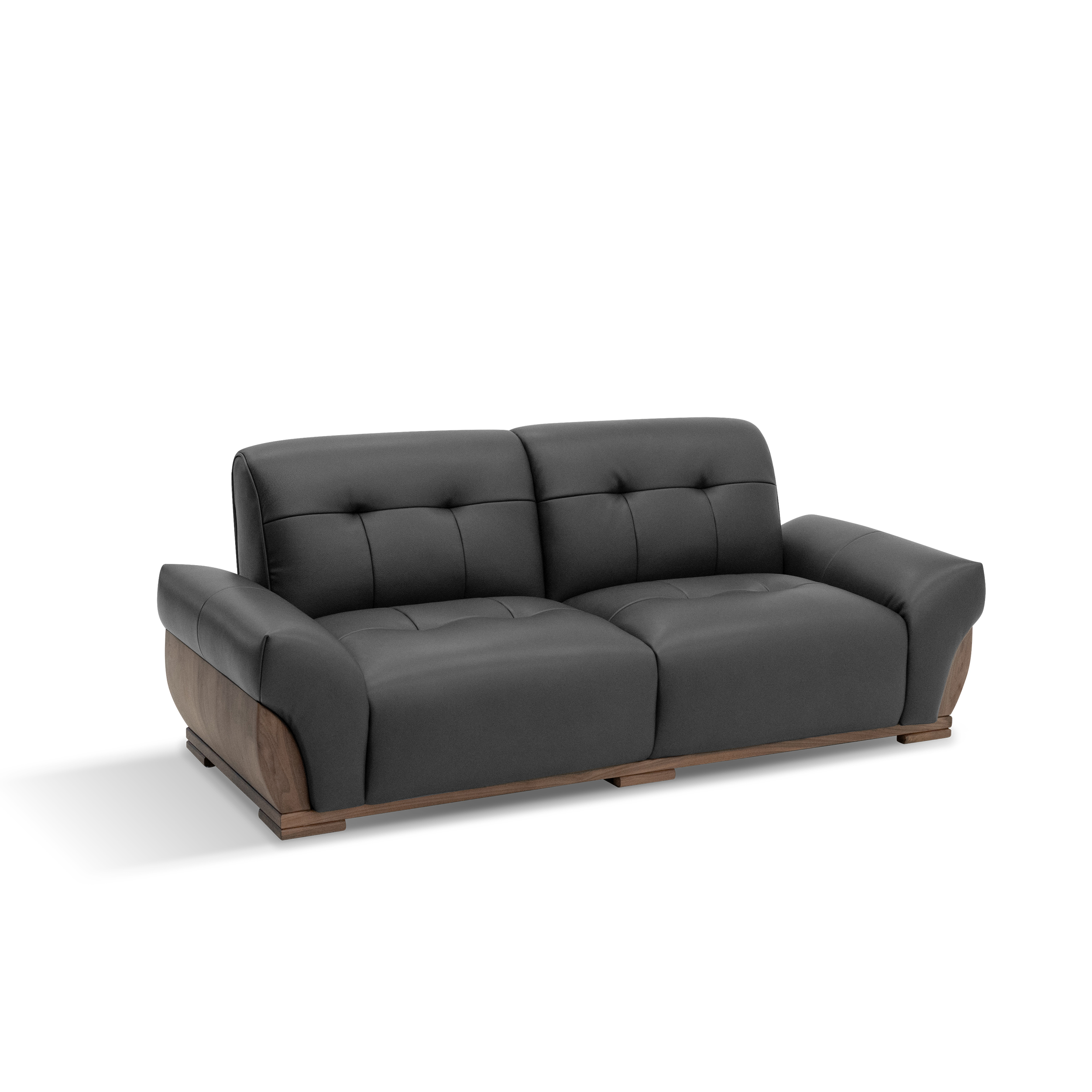 Dark Wood Sofa DMK923