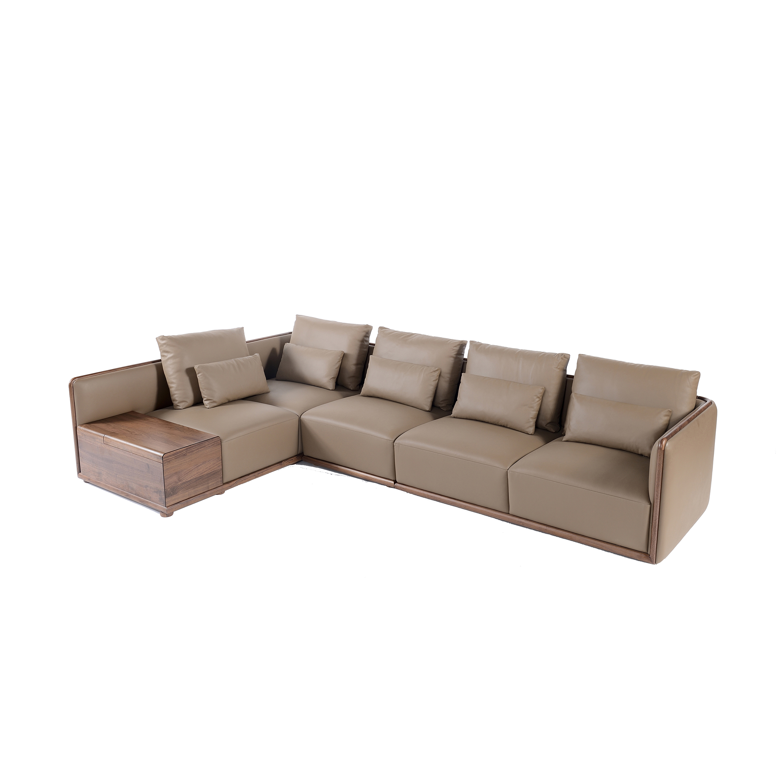 Dark Wood Sofa DMK925