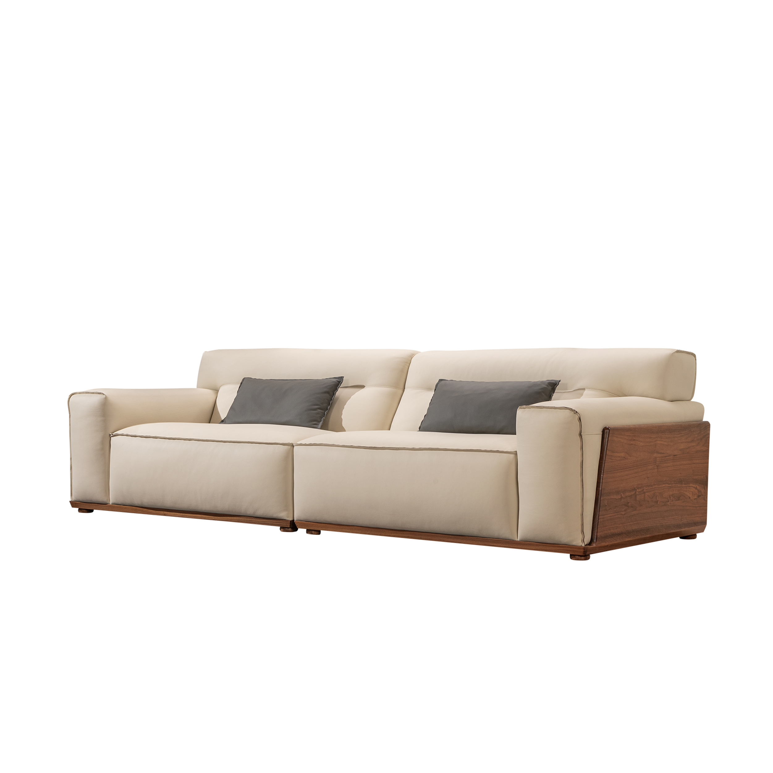 Dark Wood Sofa DMK928