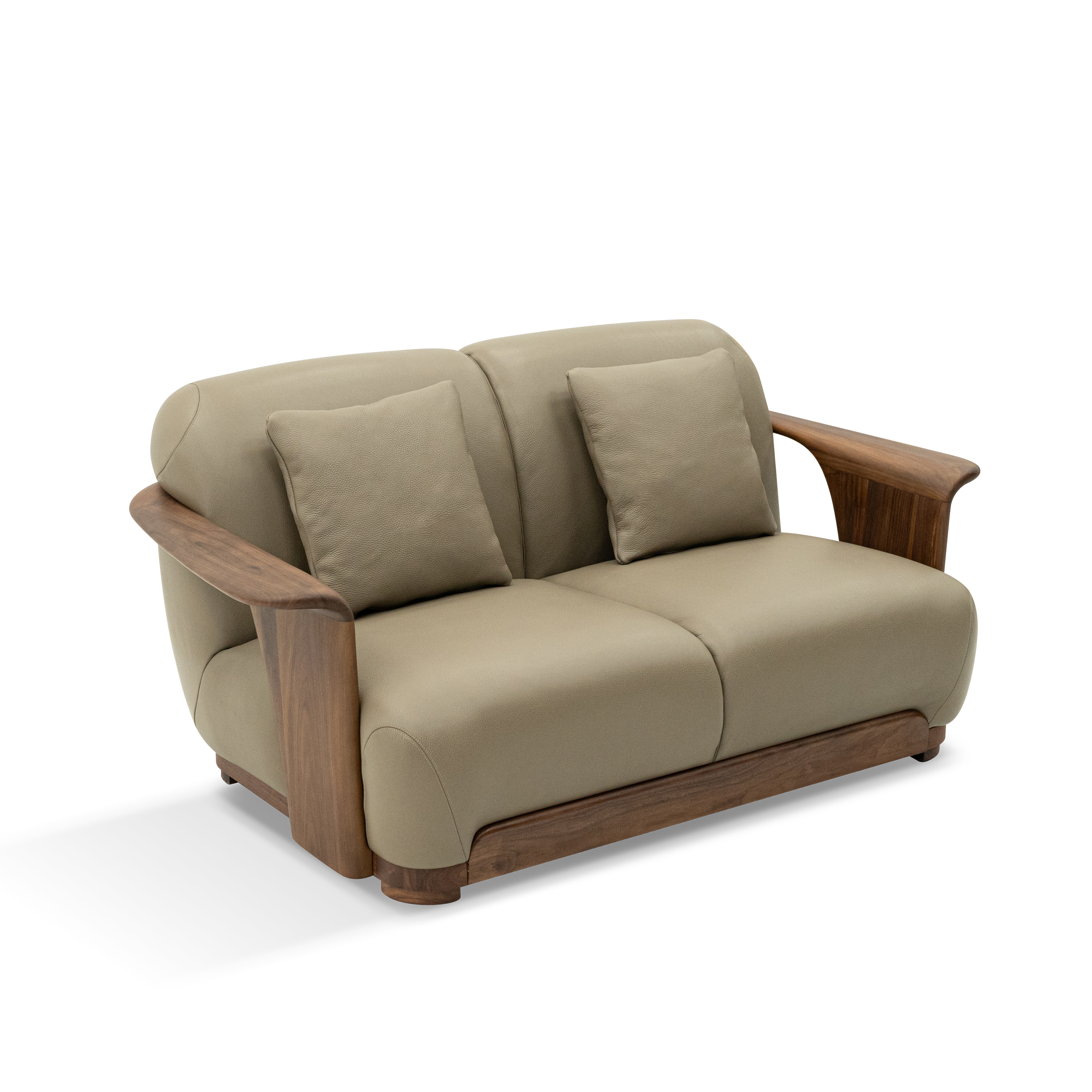 Dark Wood Sofa DMK933
