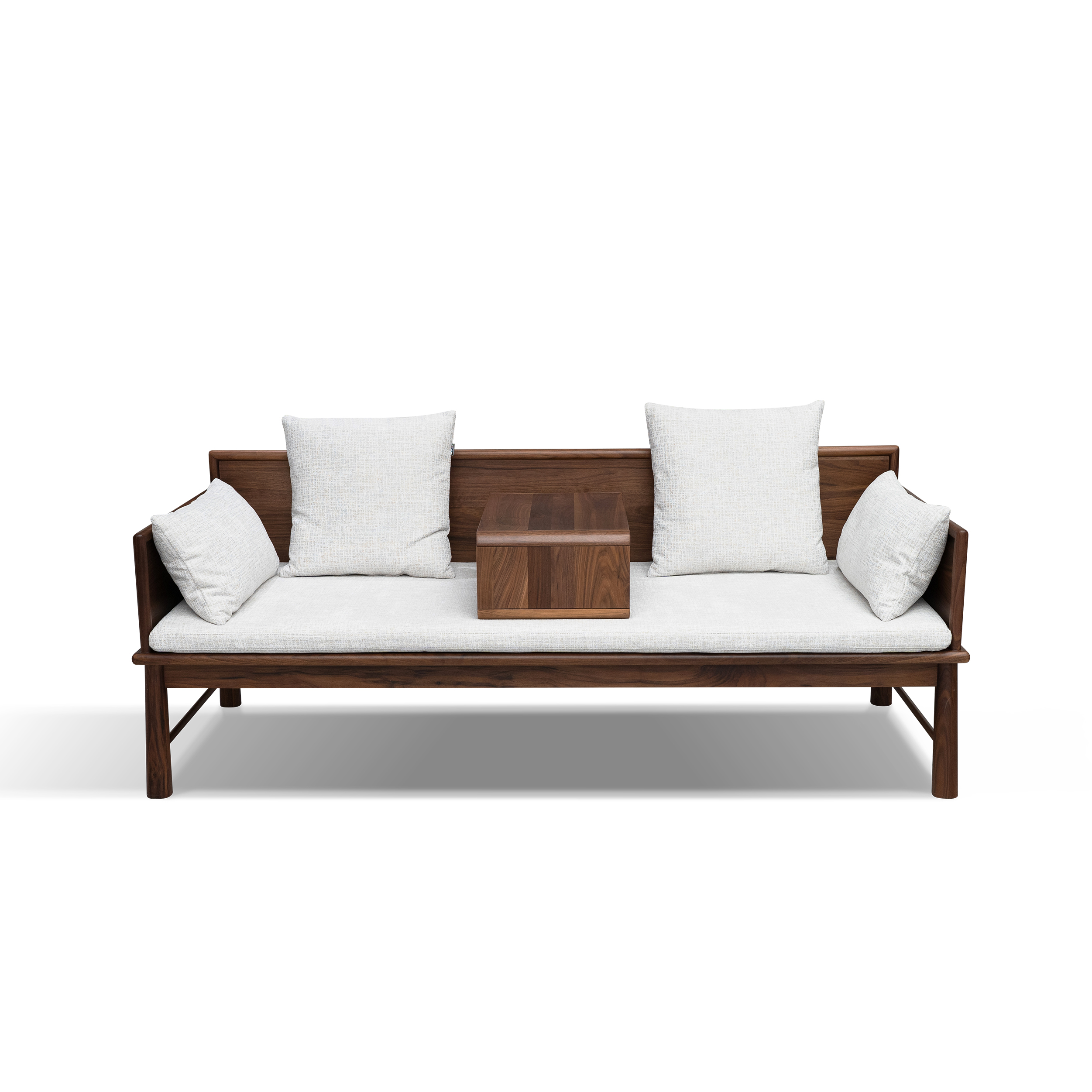 Dark Wood Sofa DMK938