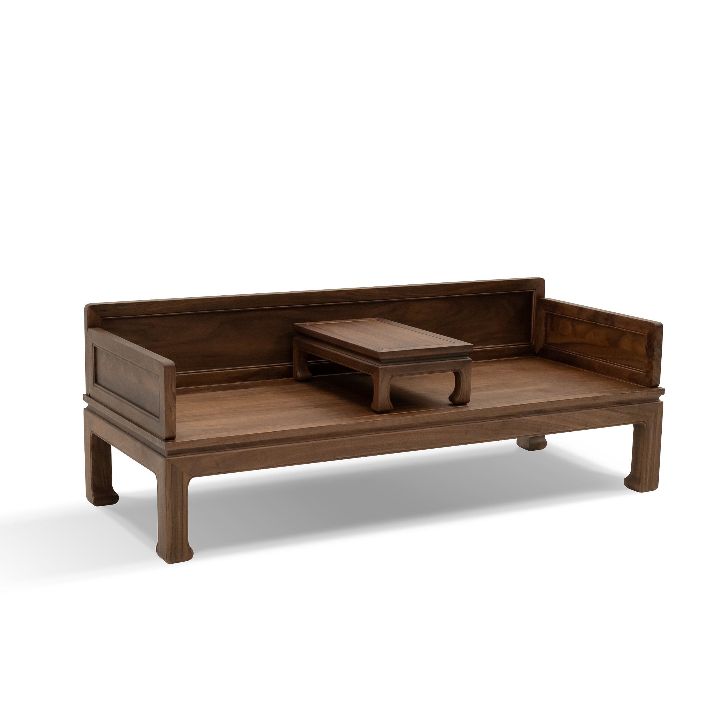 Dark Wood Sofa DMK956