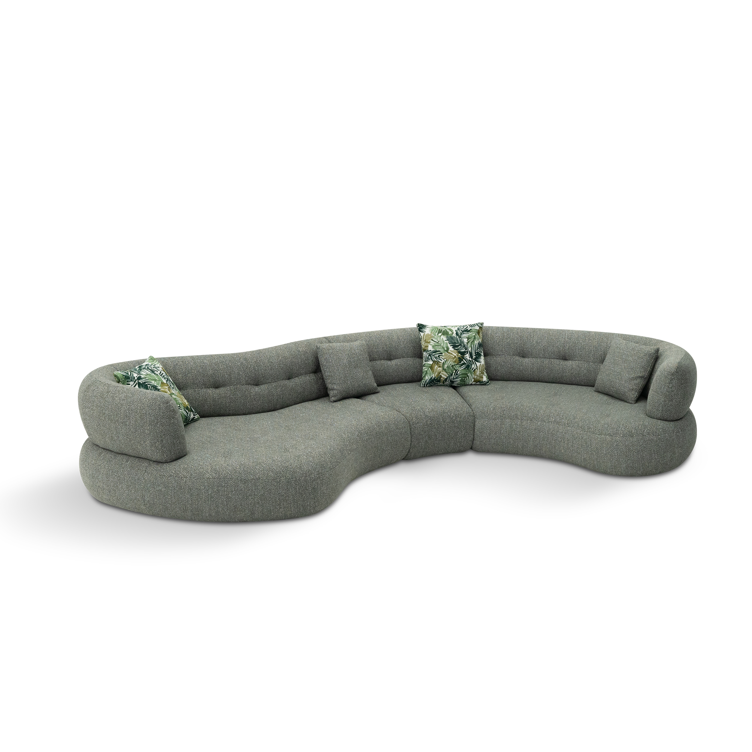Minimalist Sofa roche-bobois-sense-curved-sofa