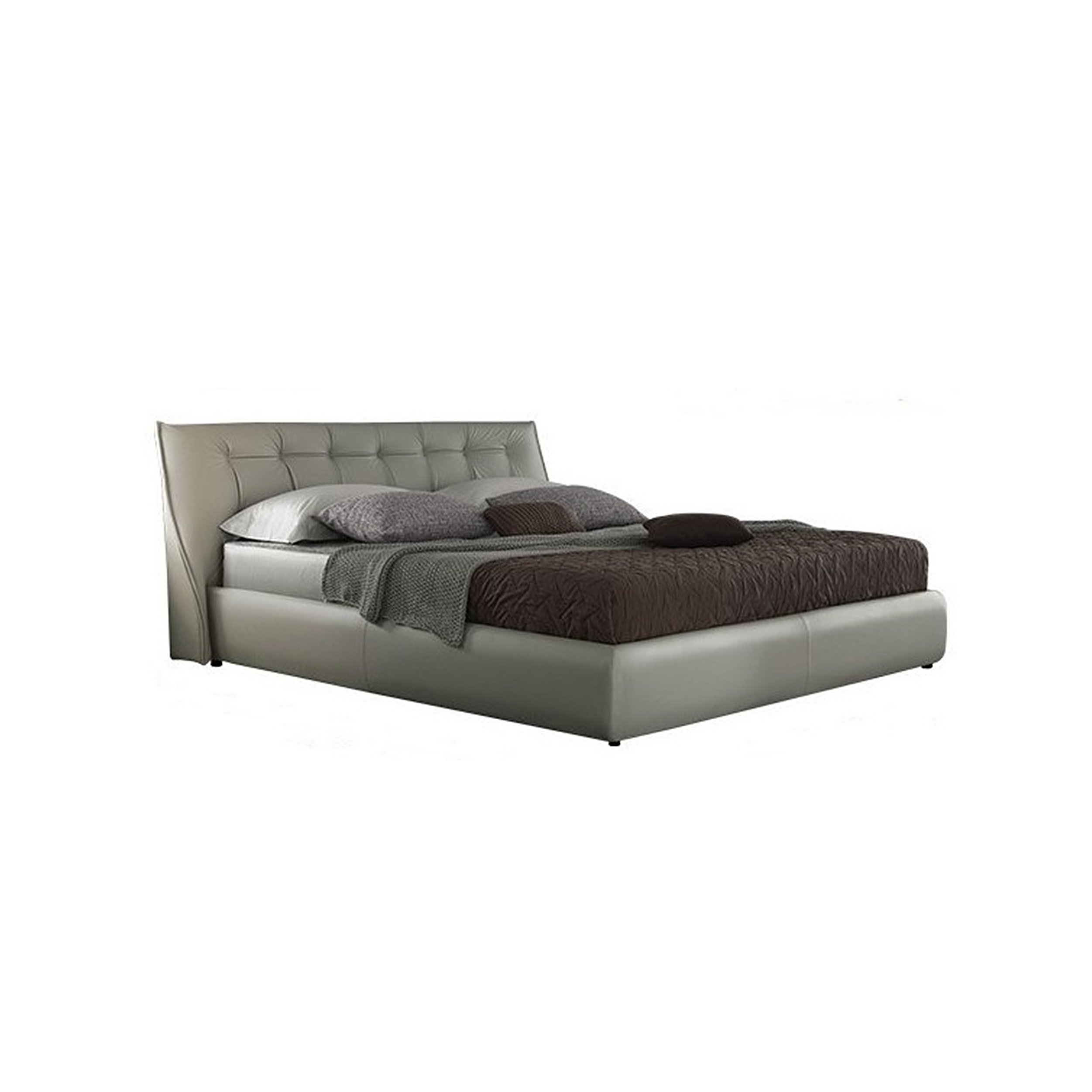 Minimalist Upholstered Bed C6225