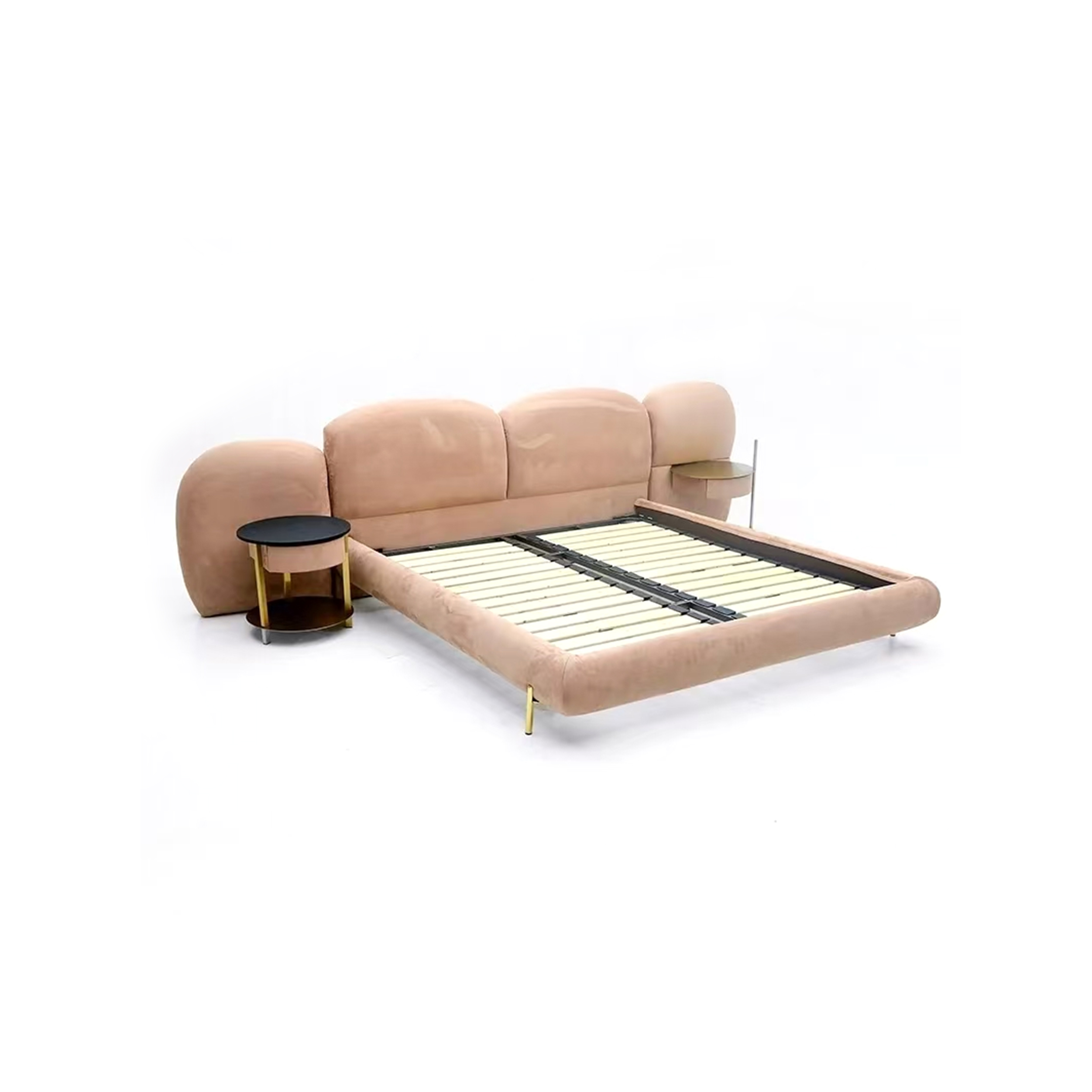 Minimalist Upholstered Bed SY061