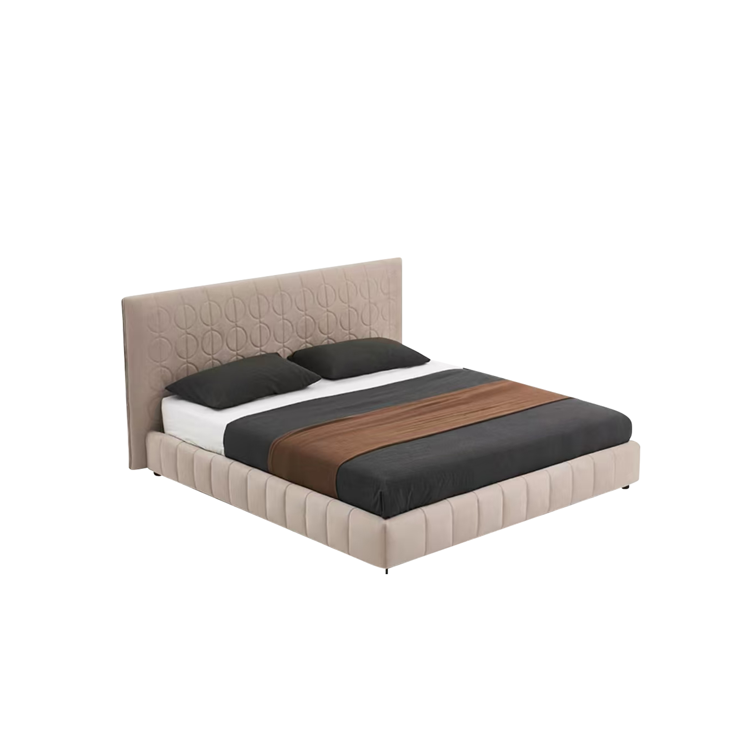 Minimalist Upholstered Bed SY062