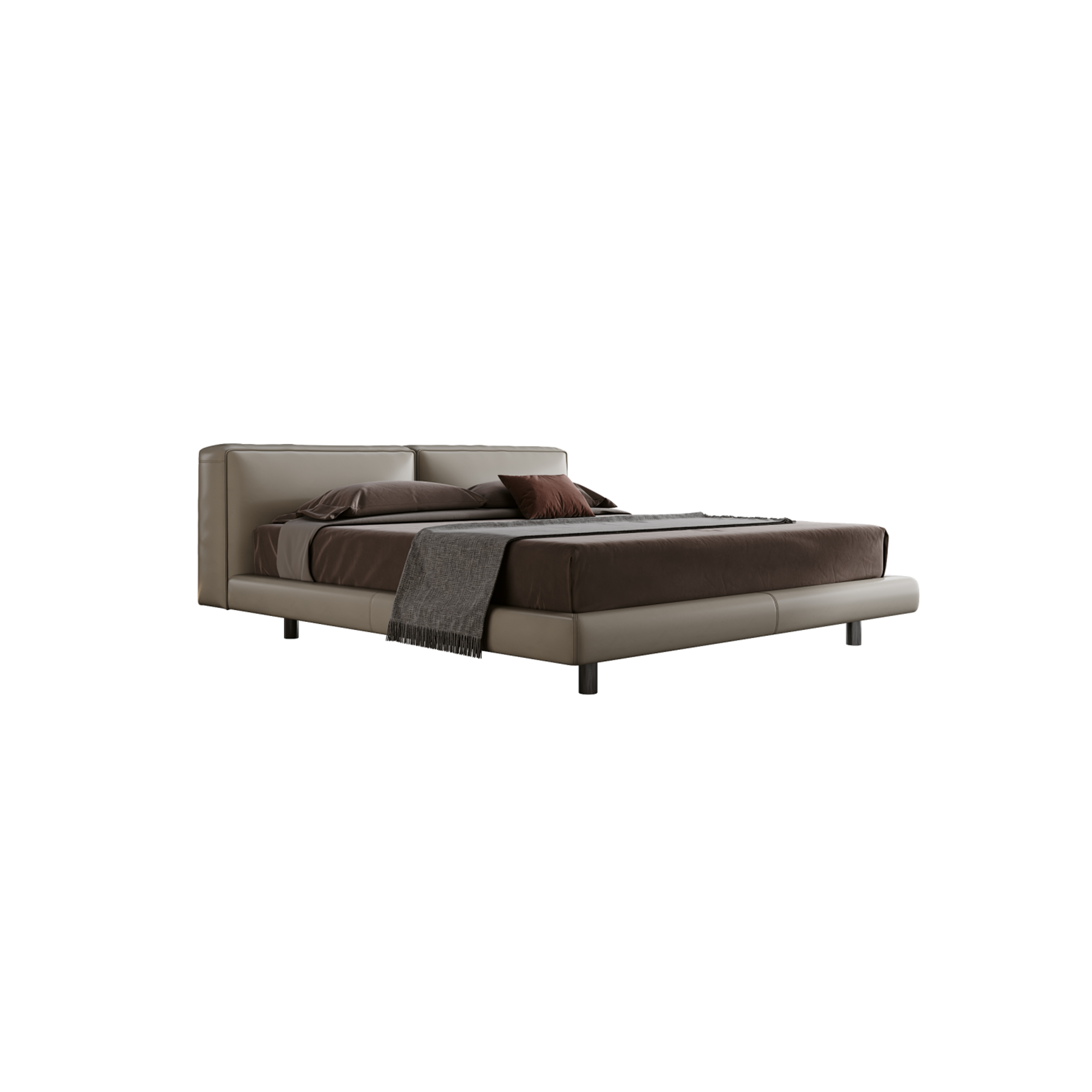 Minimalist Upholstered Bed SY068
