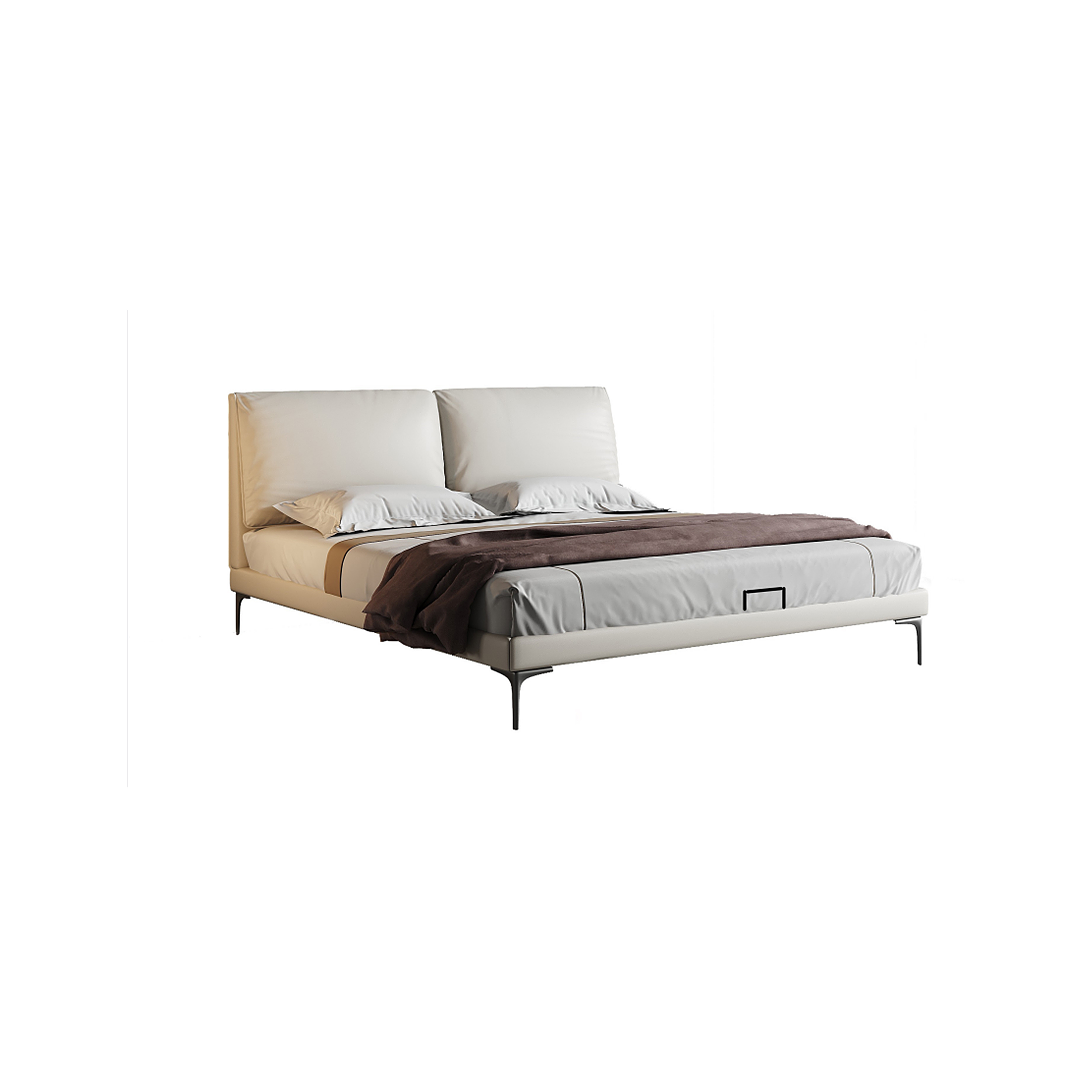 Minimalist Upholstered Bed SY076