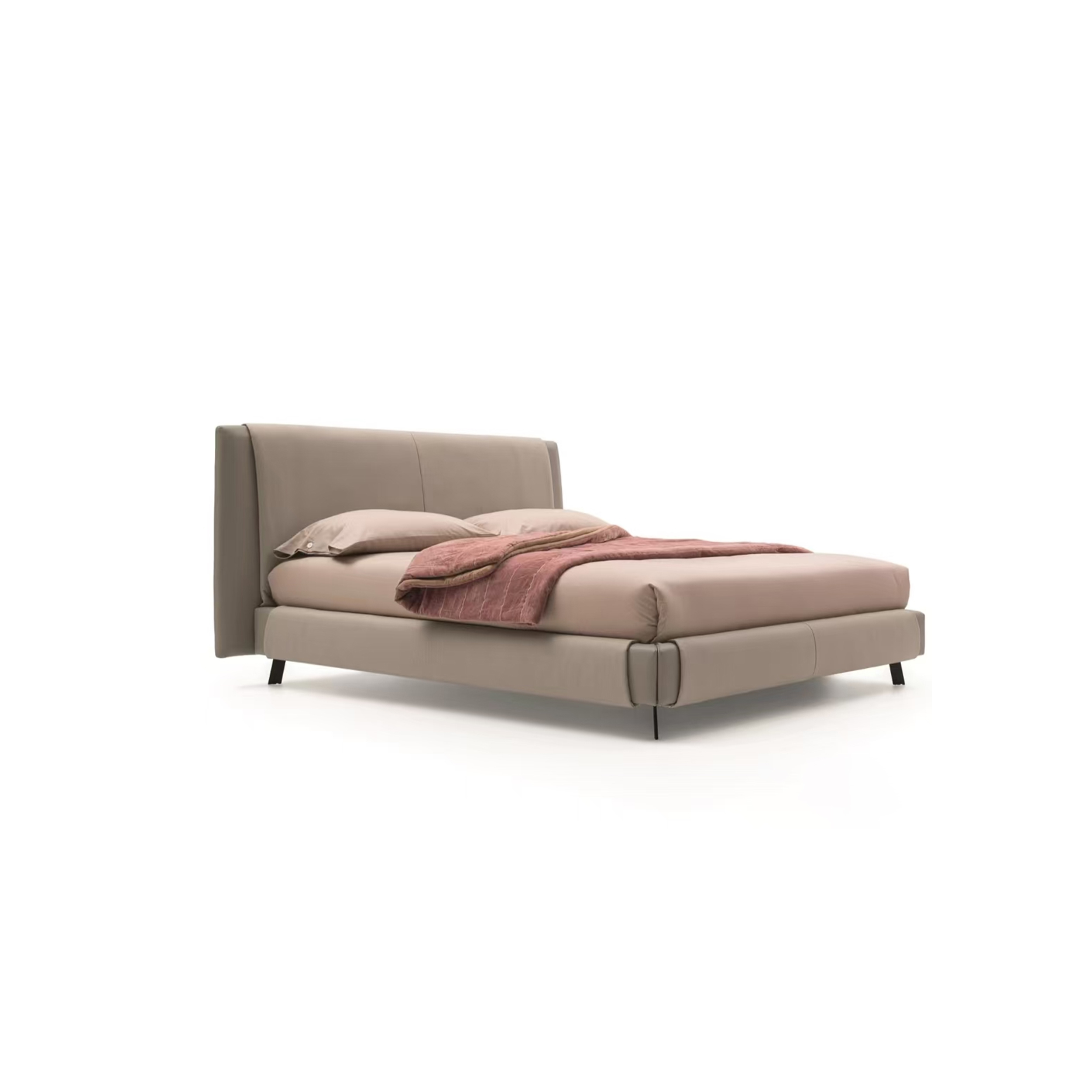 Minimalist Upholstered Bed SY088