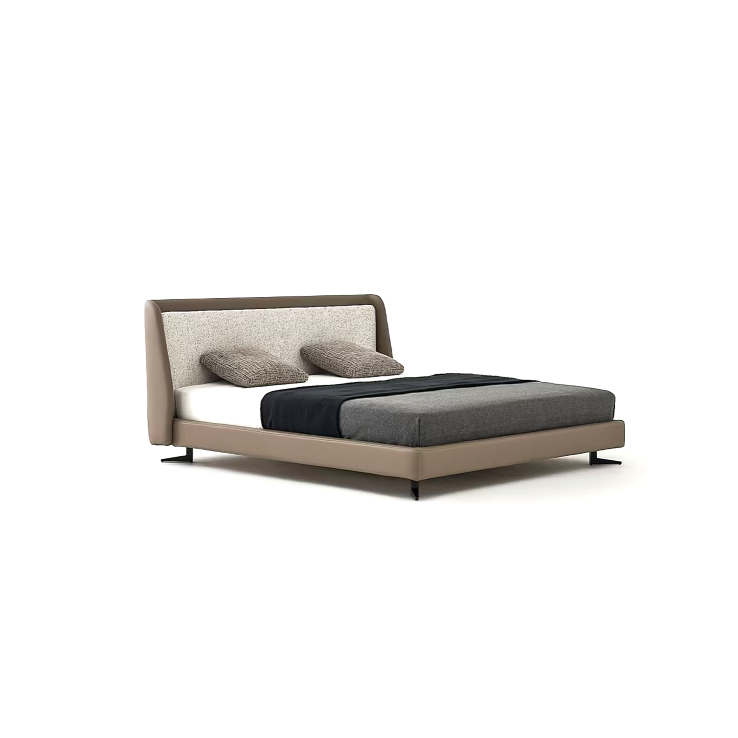 Minimalist Upholstered Bed SY096